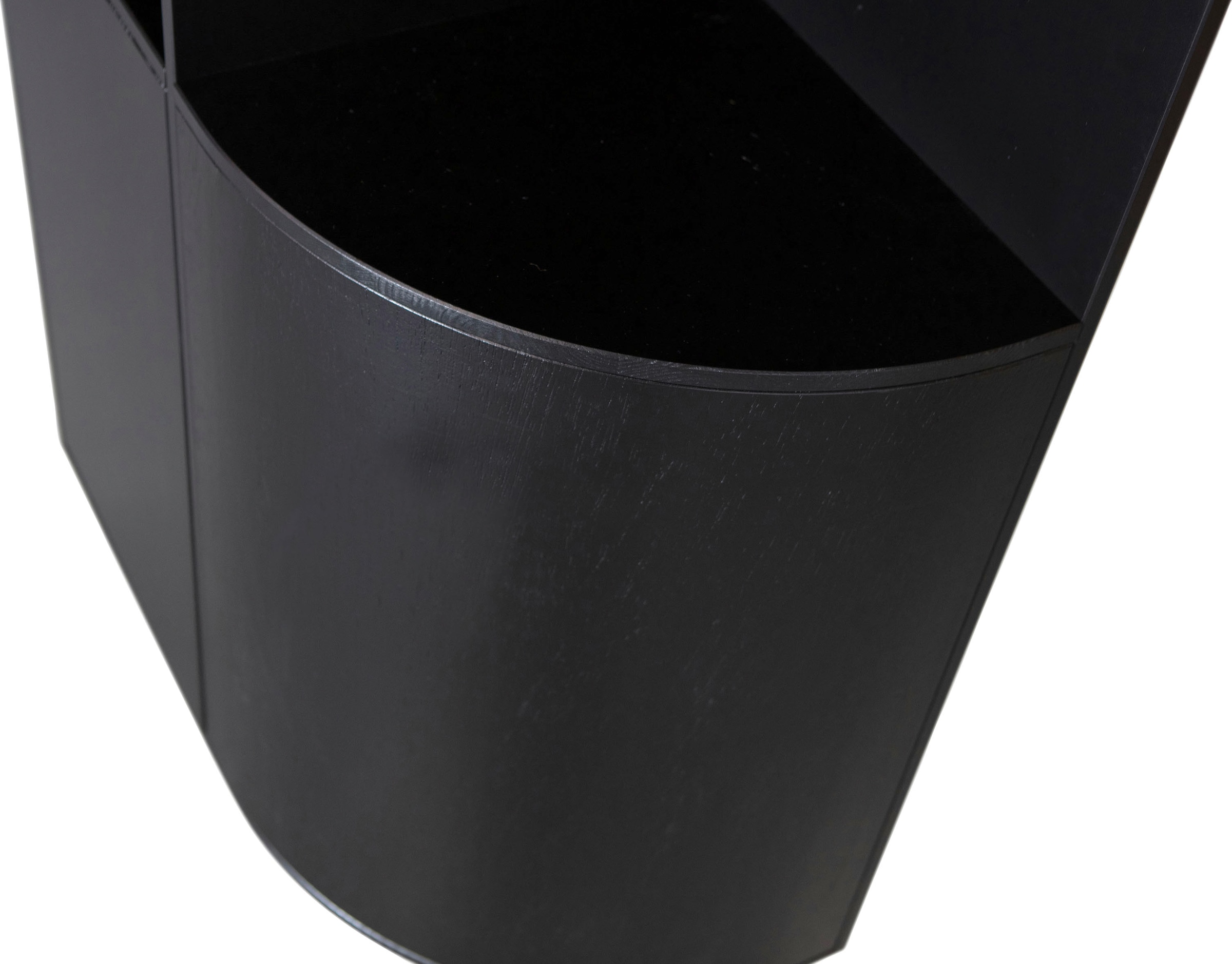 WOOOD Vitrine »Finca FSC®-Kiefernholz mit Druckmechanismus, H 210 x B 78 x T 40 cm« Tragkraft 10 kg pro Boden, schwebende Optik, Wandbefestigung empfohlen