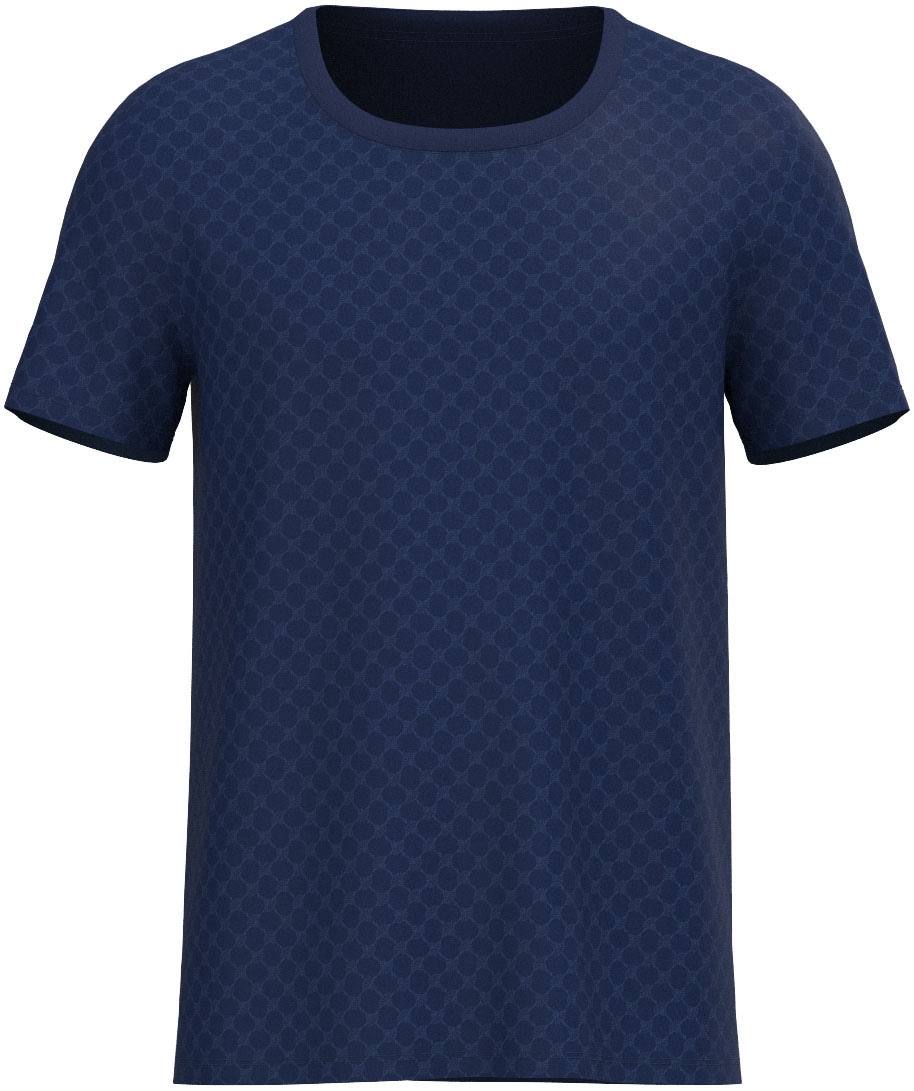 JOOP! T-Shirt »Leisure« mit Cornflower-Alloverprint, Regular Fit, kurzärmelig