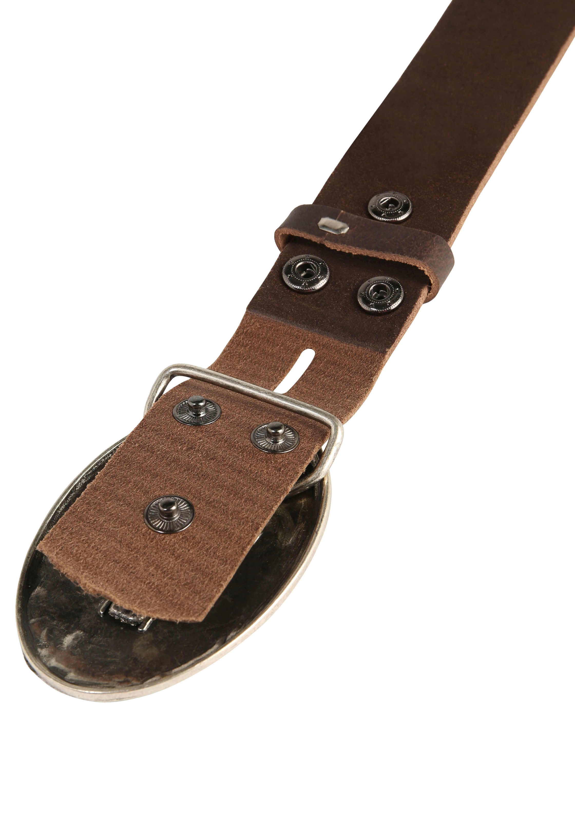 Rettungsring Gürtel Ledergürtel mit austauschbarer Schliesse »Bike«