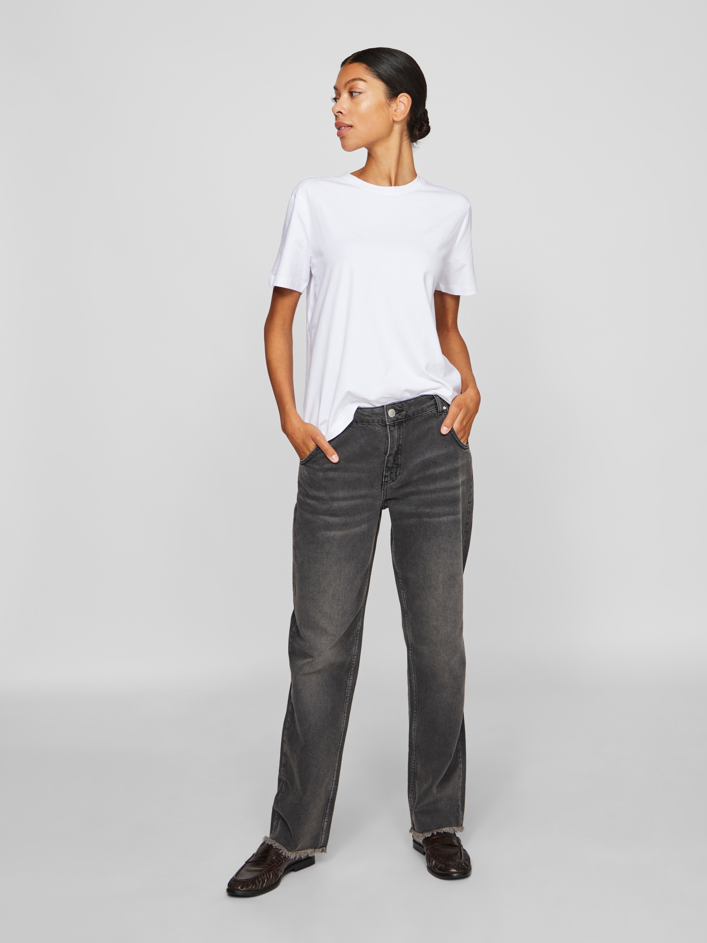 Vila Kurzarmshirt »VINORA S/S T-SHIRT - NOOS«