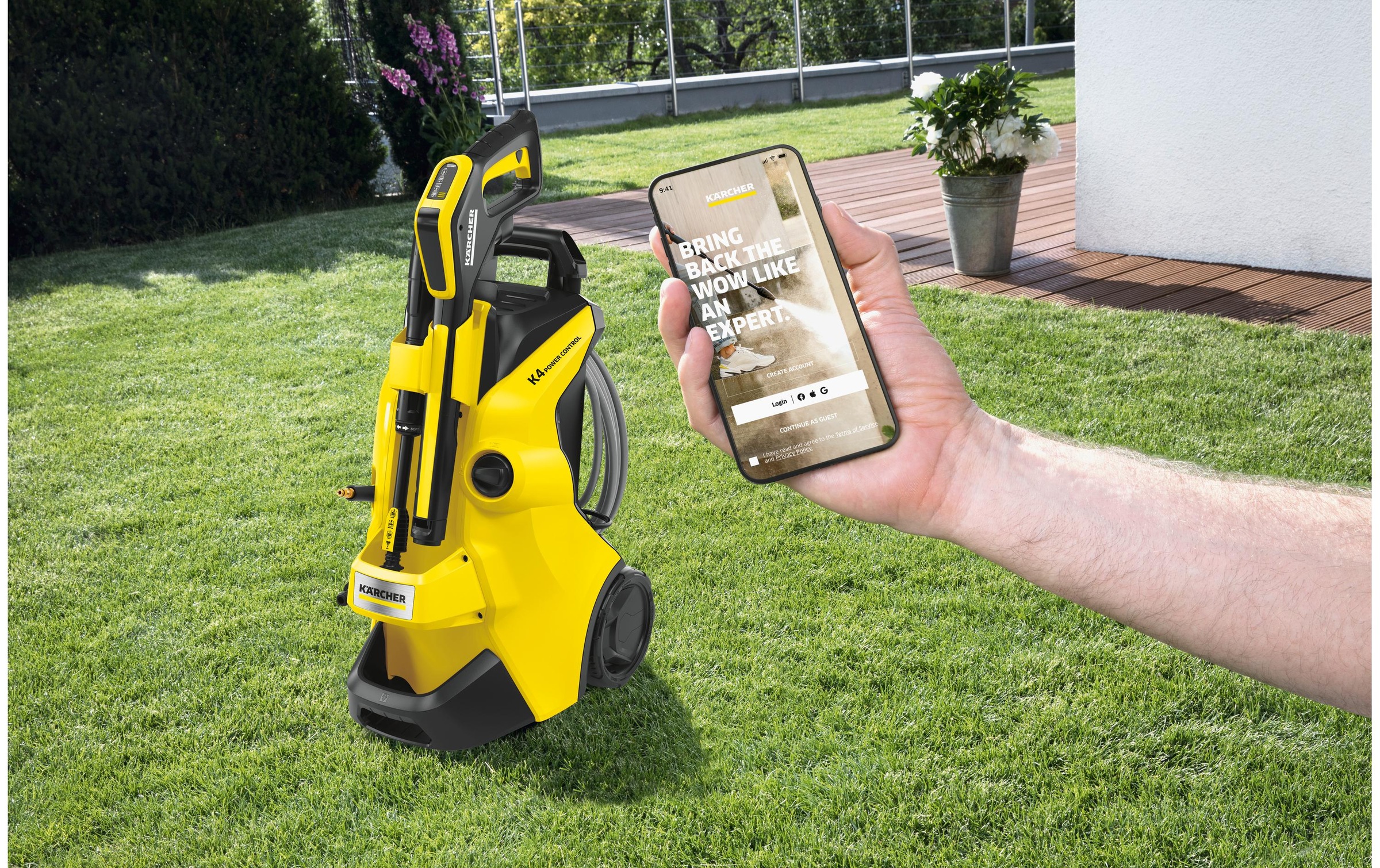 KÄRCHER Hochdruckreiniger »K 4 Power Control Flex Car & Home Kit«