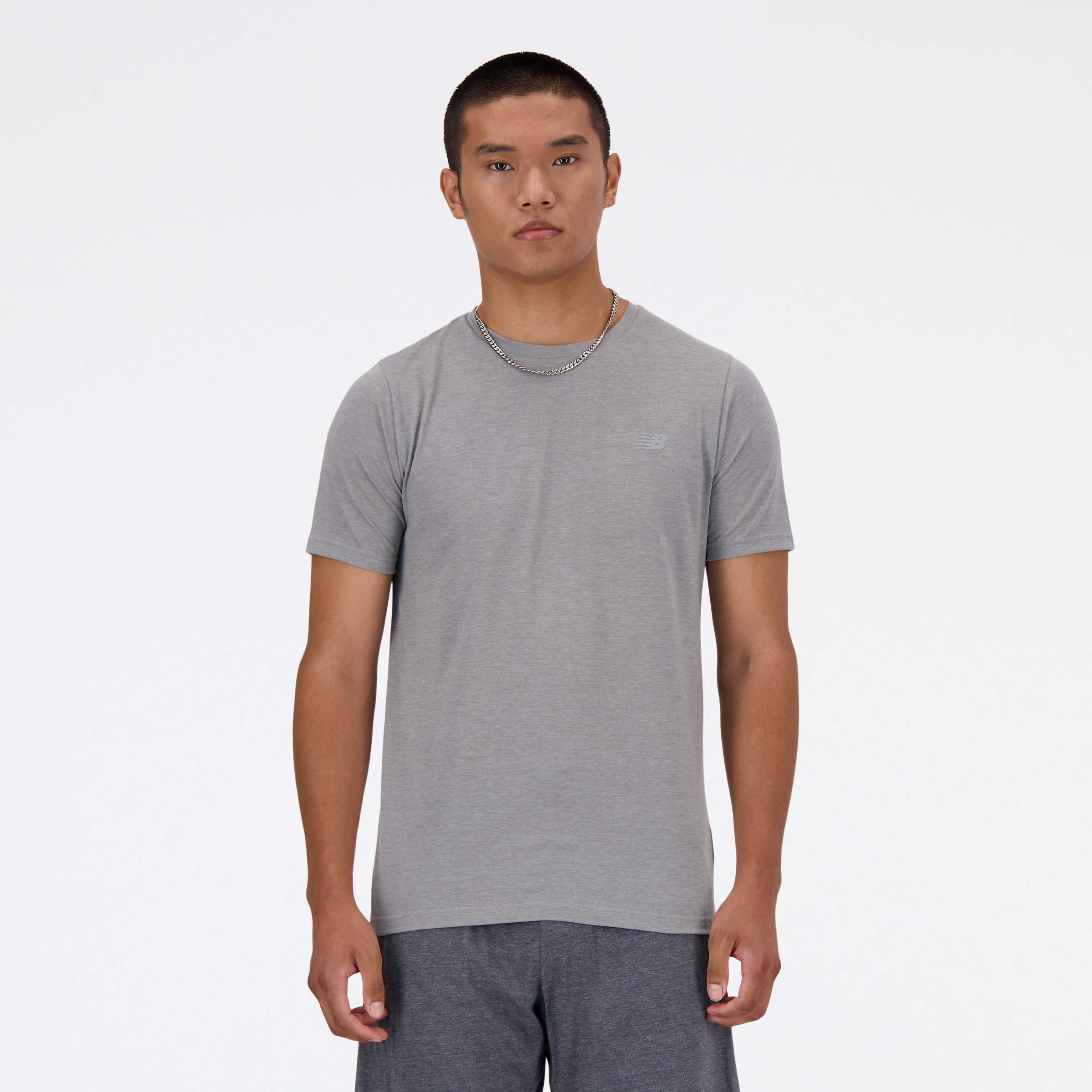 New Balance T-Shirt »SPORT ESSENTIALS HEATHERTECH T-SHIRT«