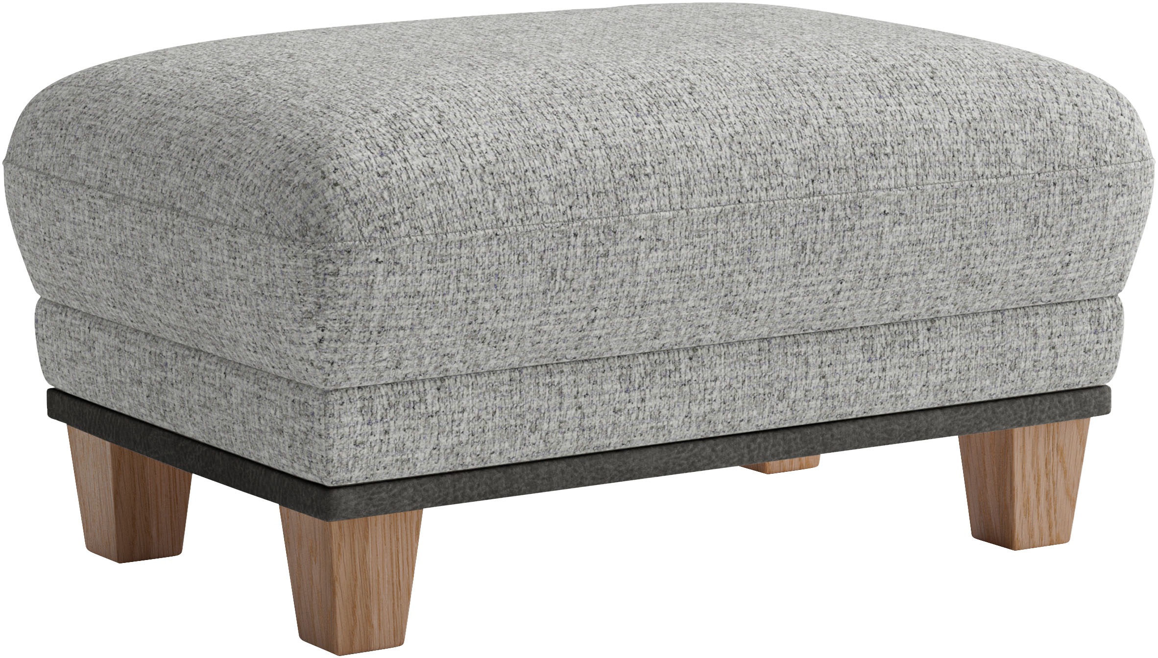 sit&more Polsterhocker »Concept« mit Buchefuss in drei Farben zur Auswahl