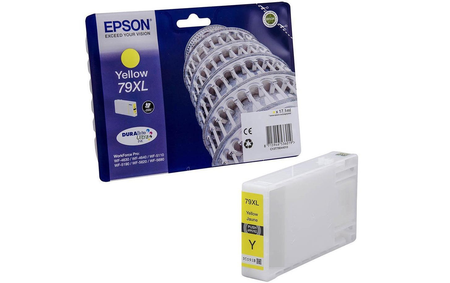 Image of Epson Tintenpatrone "C13T79044010 Yellow"