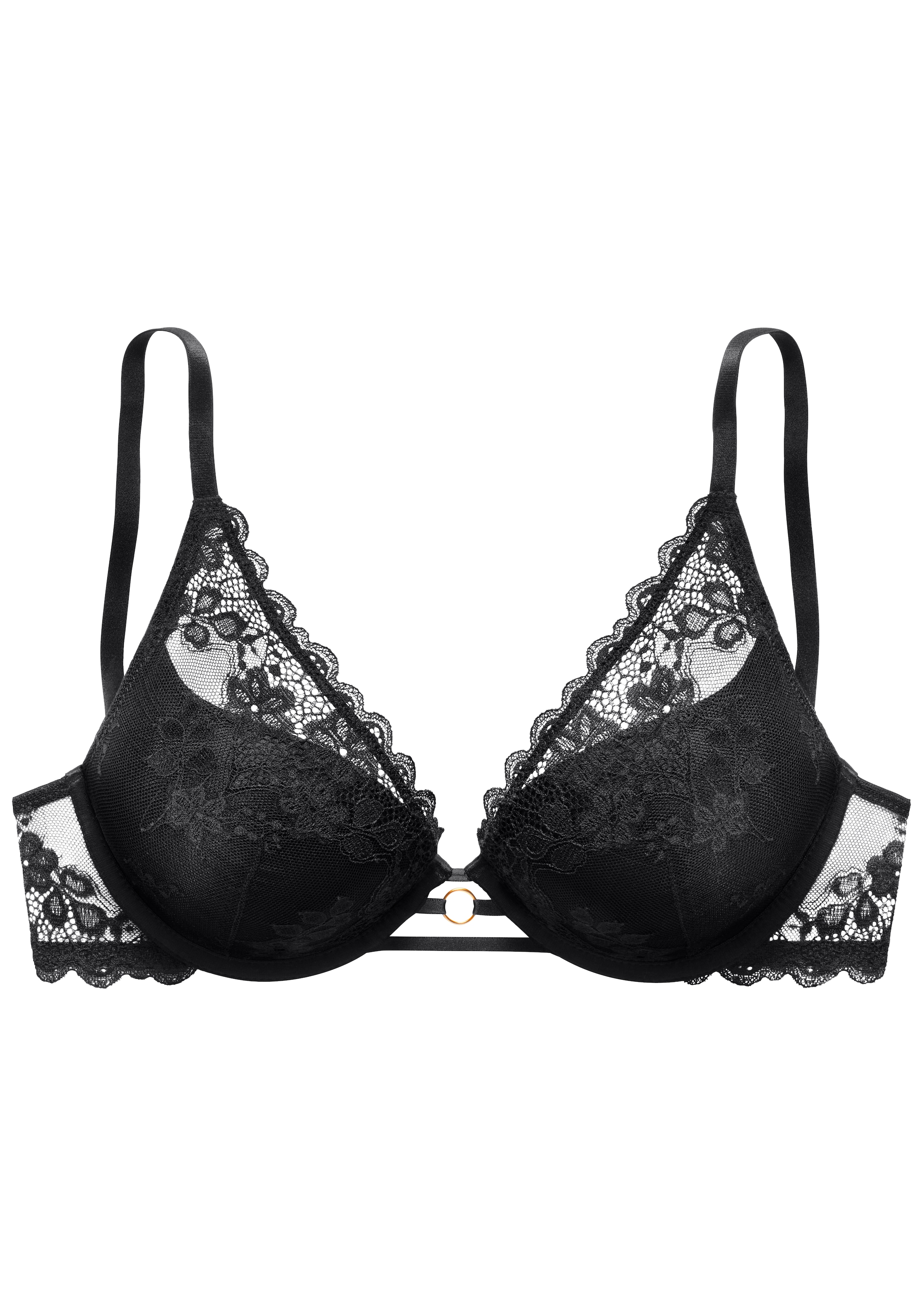 LASCANA Schalen-BH mit Bügel in leichter High-Apex-Schnittform, sexy Dessous