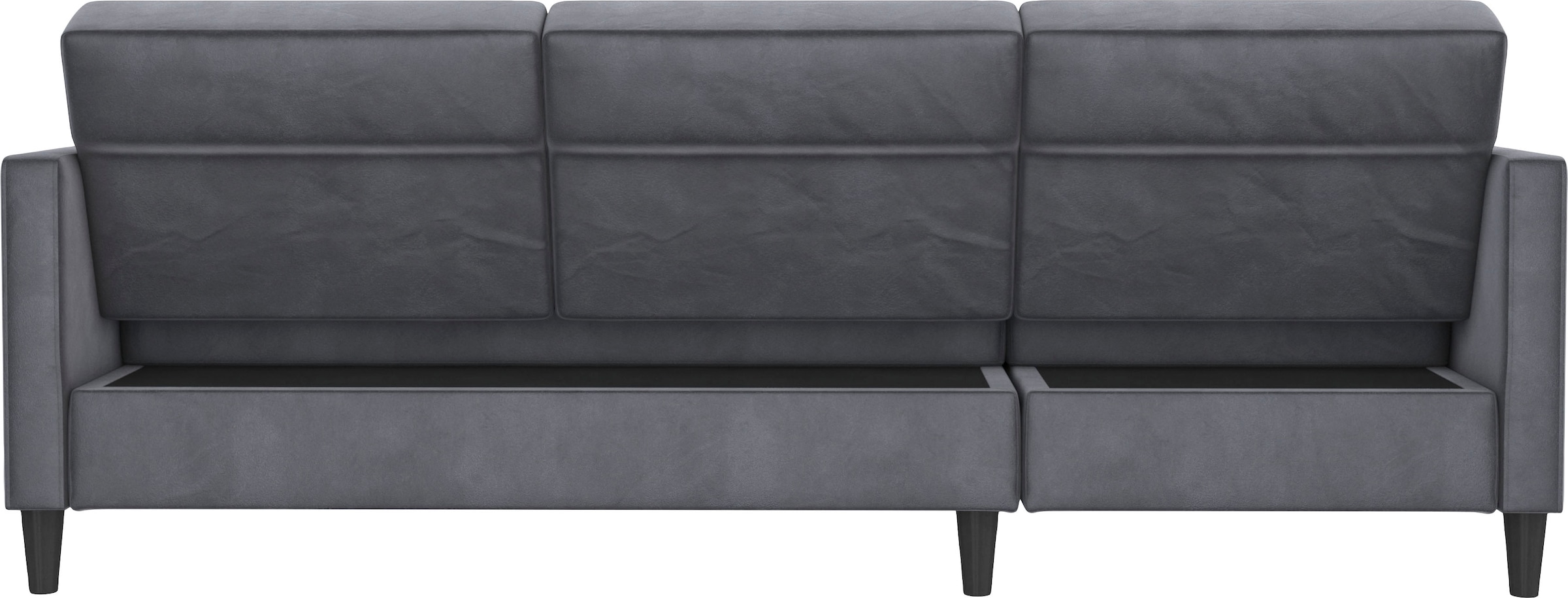 Dorel Home Ecksofa »Hartford II«, mit Bettfunktion und Stauraum, Recamiere beidseitig montierbar