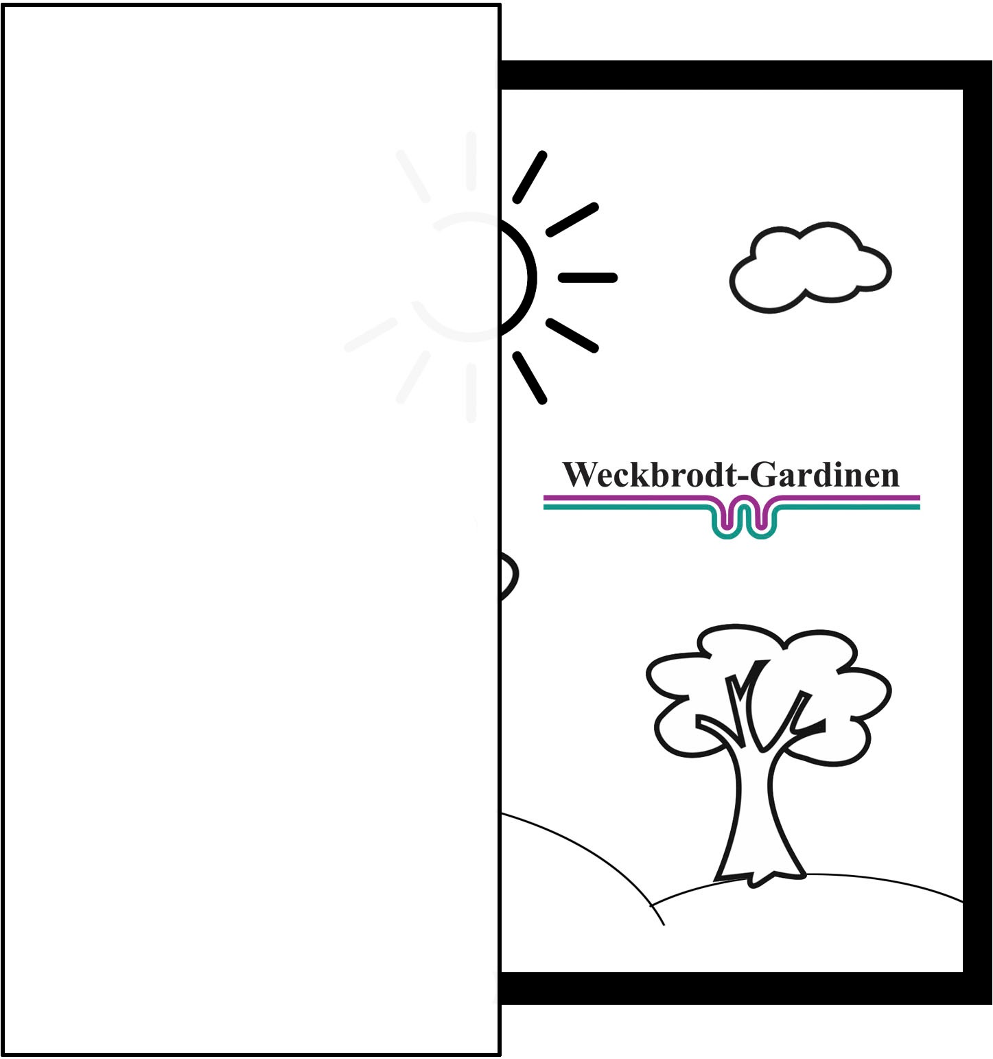 Weckbrodt Rideau »Gingko« Œillet 1 cuis tlg. Jacquard mit Gingko - Muster, Ösen, blickdicht, Gardine , Store