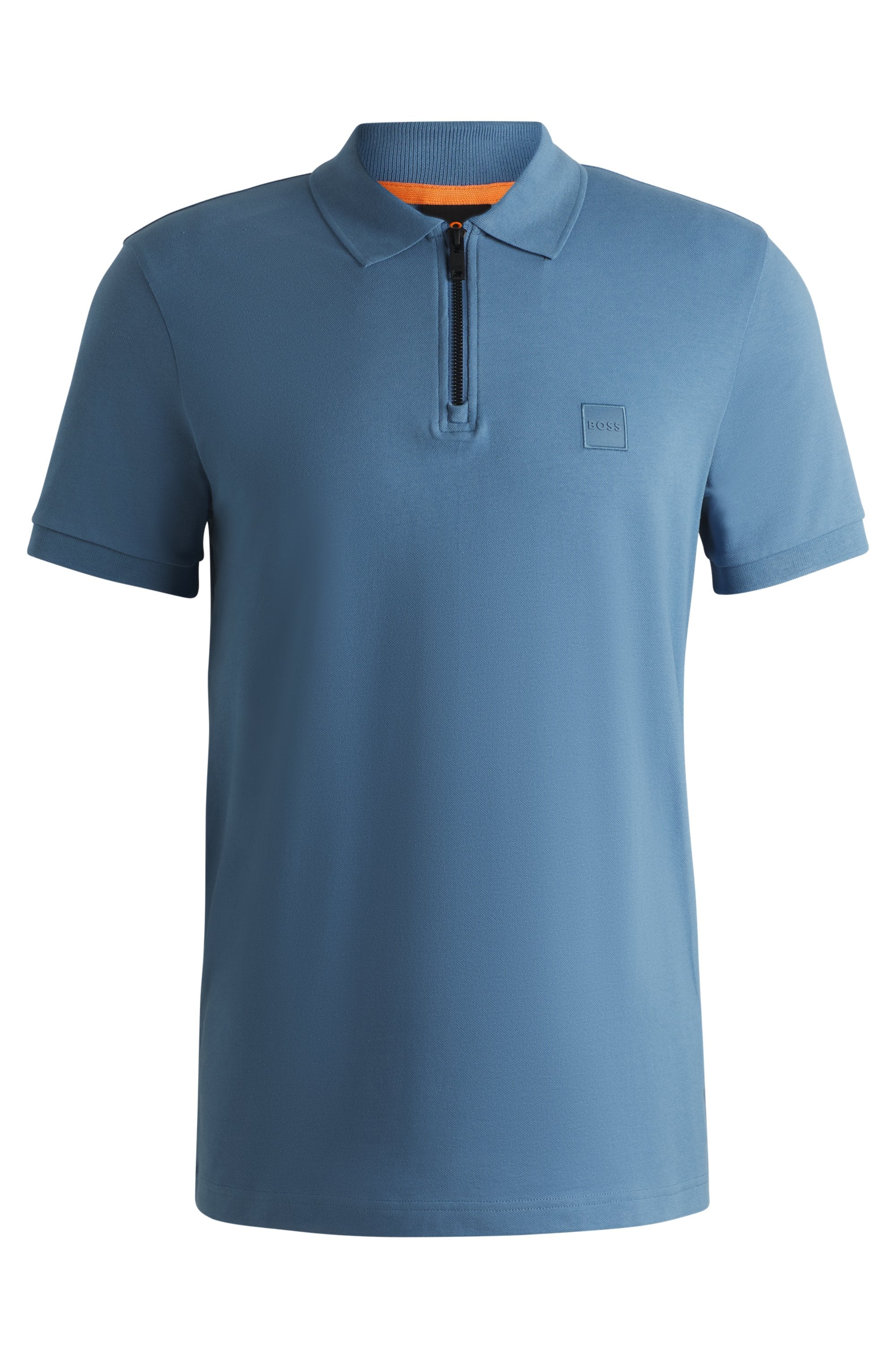 BOSS ORANGE Poloshirt »Passerzip«, mit Polokragen