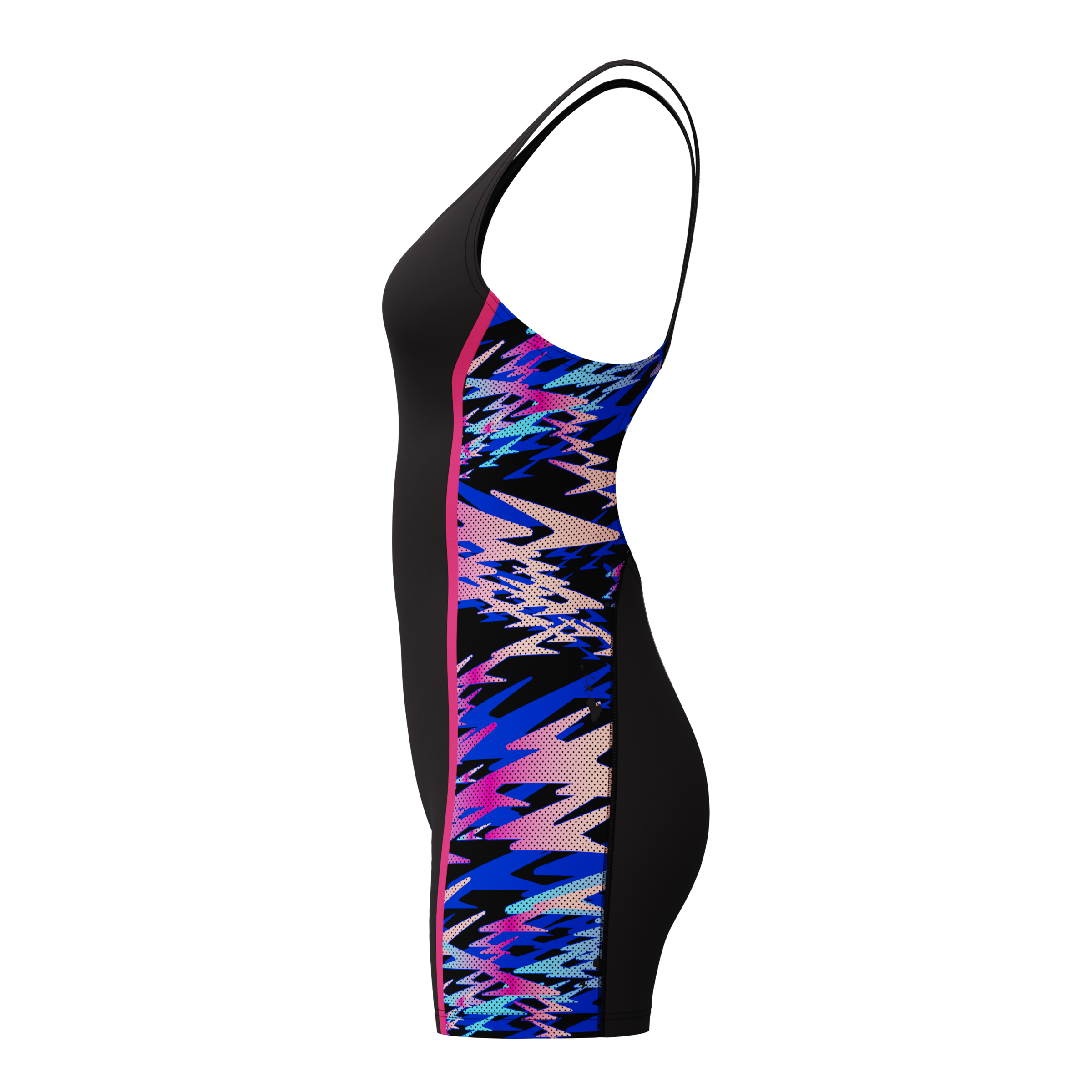 Speedo Maillot de bain »HYPERBOOM SPLC MSBK LEGSUIT BLK/PNK«