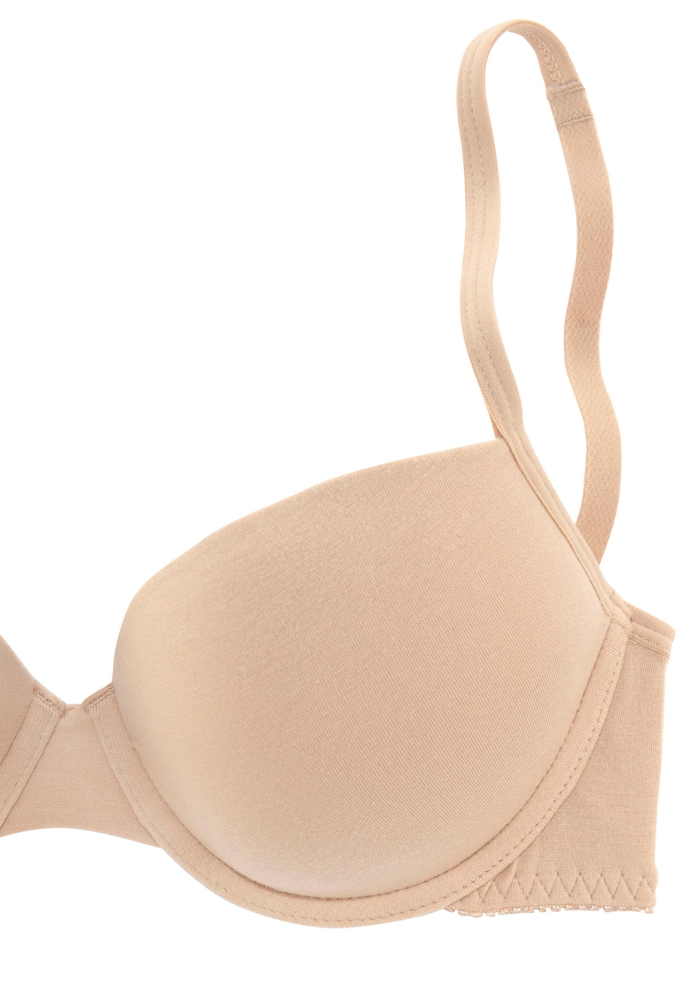 petite fleur Push-up-BH, (Packung, 2 Stück), mit Bügel, mit herausnehmbaren Kissen