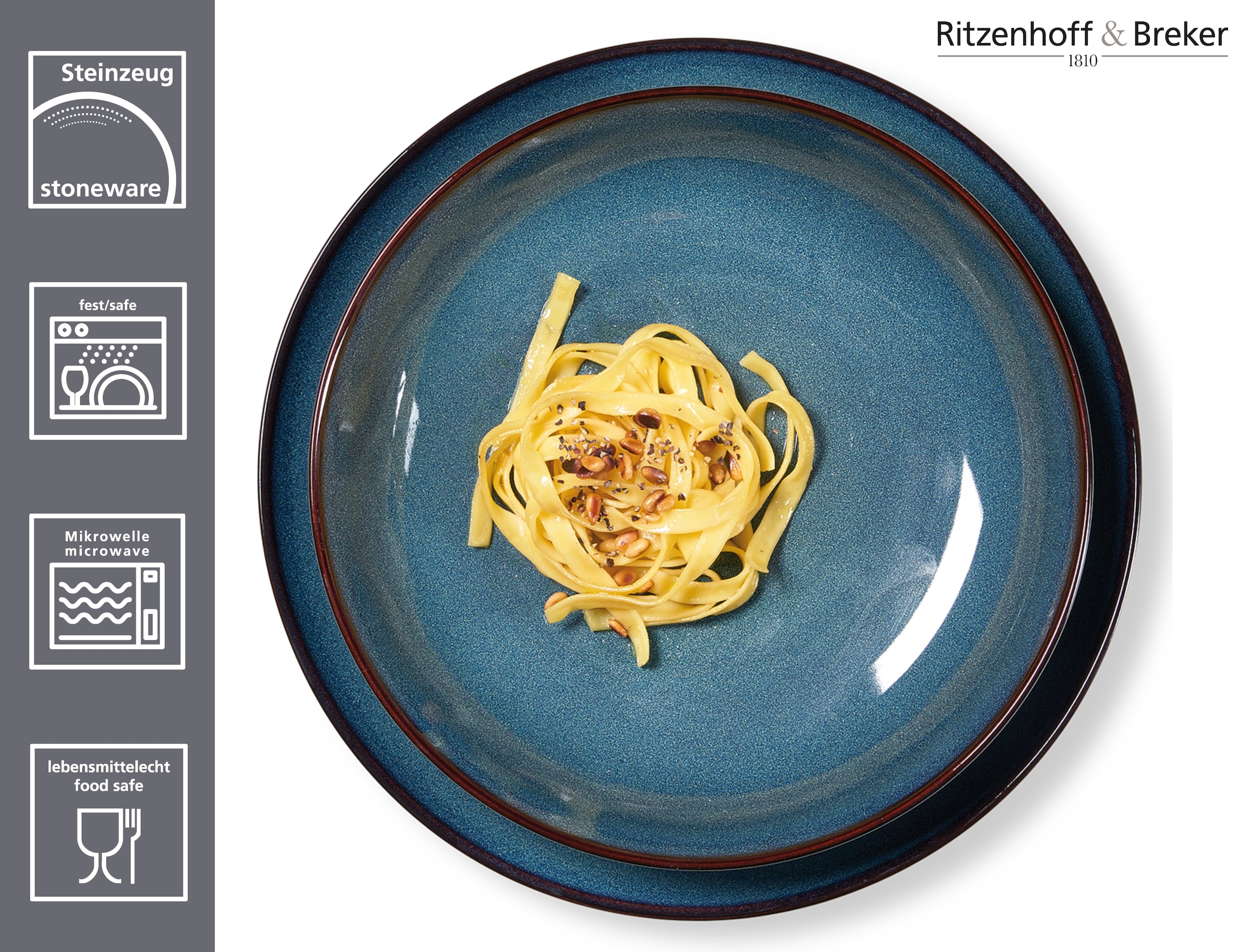 Ritzenhoff & Breker Tafelservice »Bali« Reaktivglasur, jedes Stückein Unikat