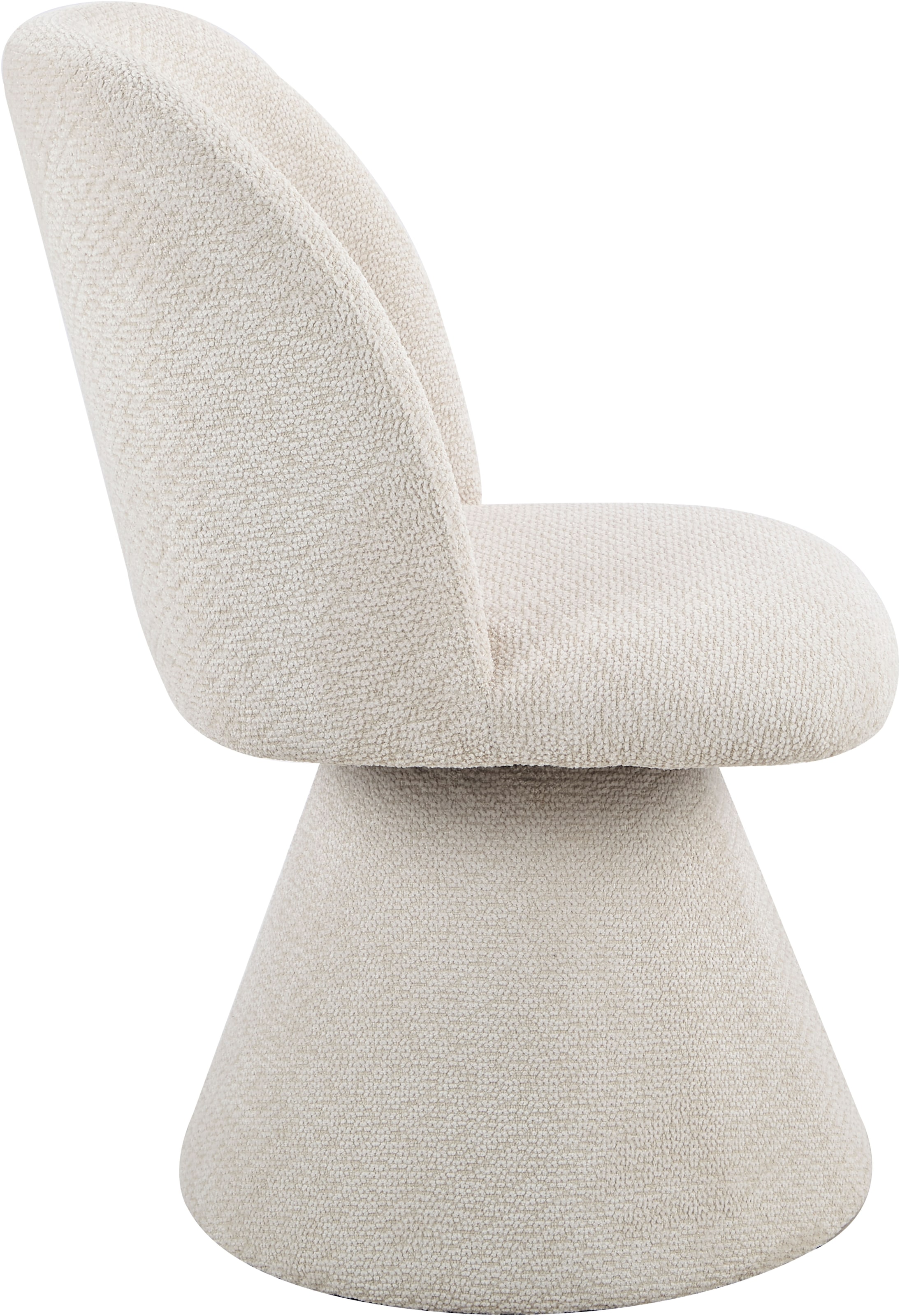 HELA Chaise de salle à manger »BARI II Drehstuhl« (Ensemble) 1 cuisPivotant à 360°, pied rembourré, tissu tissé, rembourrage ferme