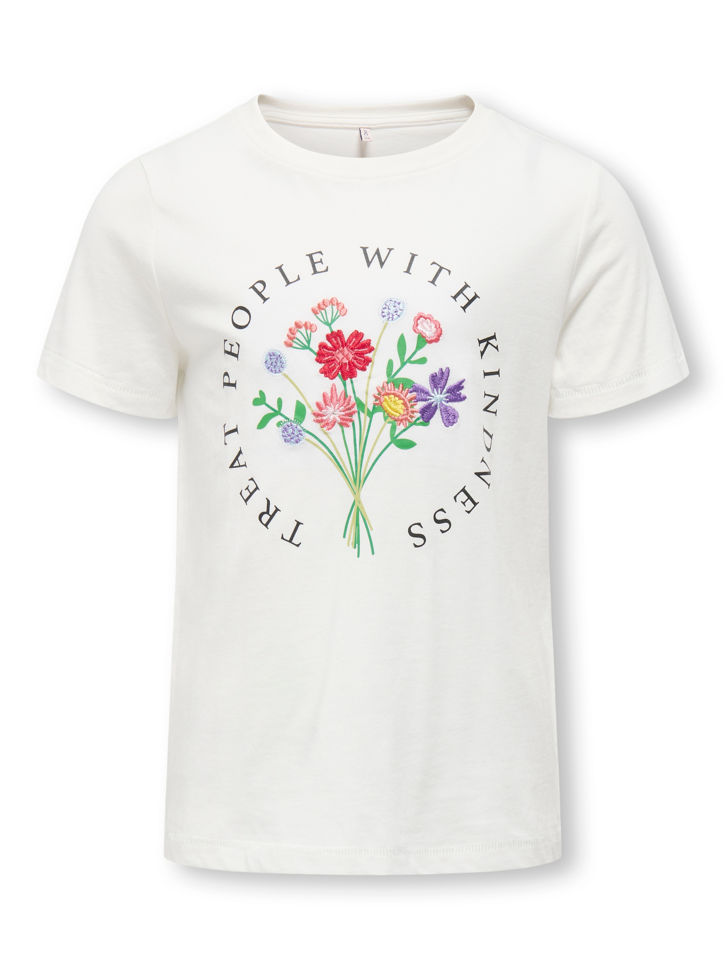 KIDS ONLY T-shirt »KOGEMMA REG S/S FLOWER TOP BOX JRS«