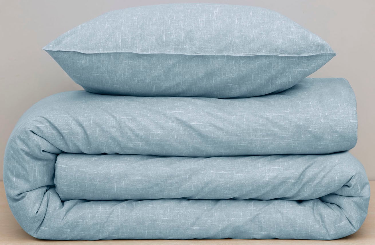 damai Bettwäsche »Ebba mit Struktur-Effekt« in eleganten Farben, 100% Baumwolle, mit Reissverschluss