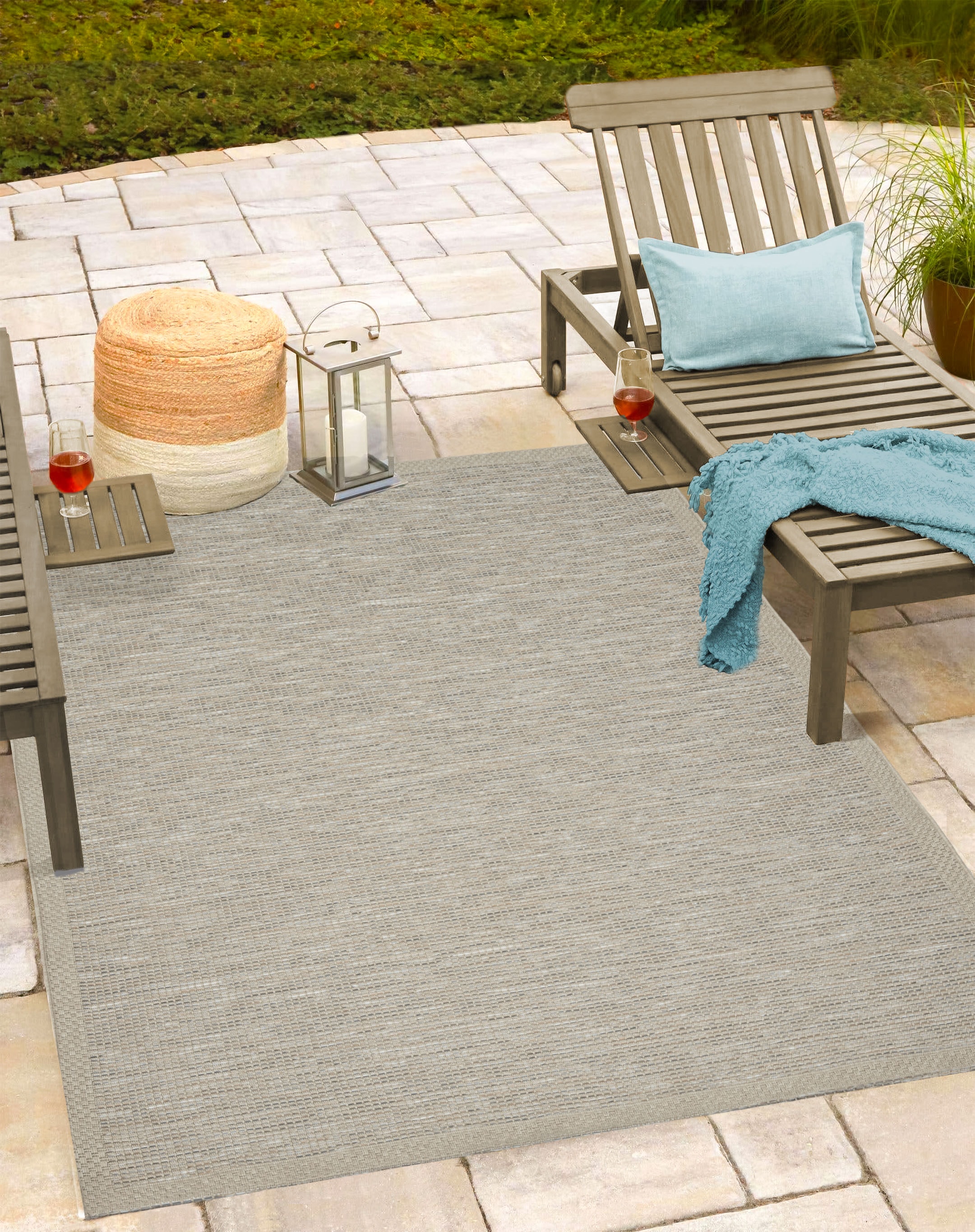 Image of the carpet "Calgary" rechteckig 1 mm Höhe moderner robuster In und Outdoor Teppich