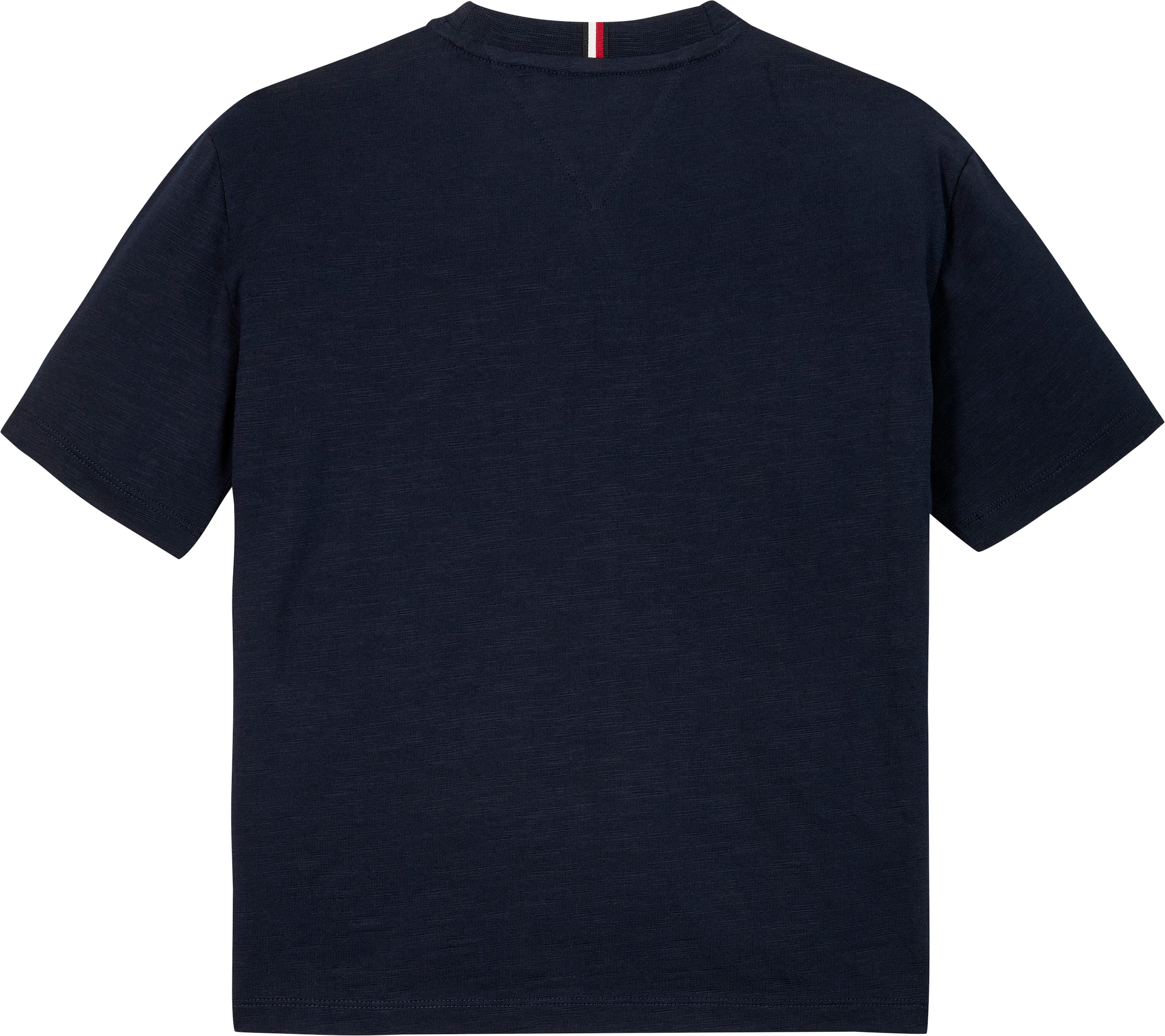 Tommy Hilfiger Kurzarmshirt »MONOTYPE EMBROIDERED REG TEE SS«, mit Logo-Stickerei