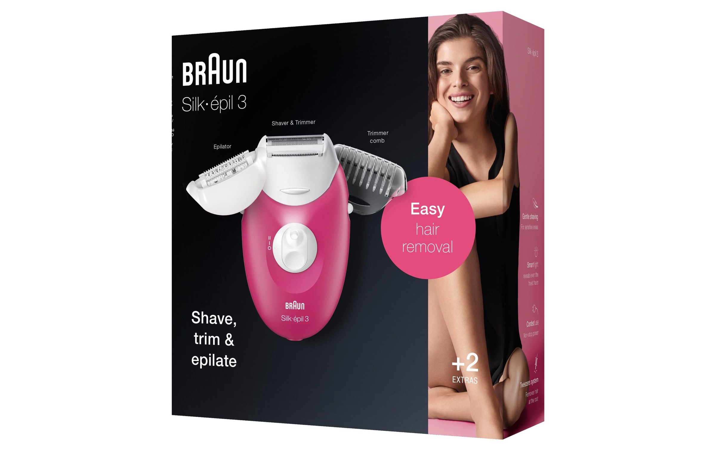 Braun Epilierer »Braun Epilierer Silk-épil 3-410«