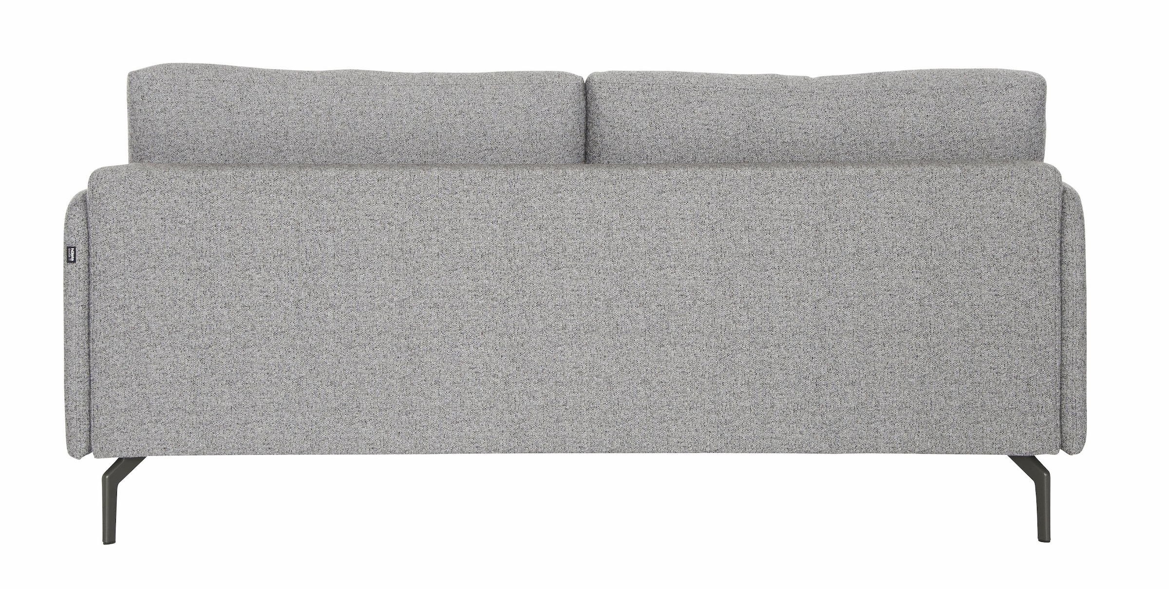 Creation BY ROLF BENZ 3-places »CR.450, Designsofa, edles Sofa, Loungesofa, Ledersofa, klares Design« accoudoir très étroit, largeur 190 cm, pied en aluminium coulé gris ombre