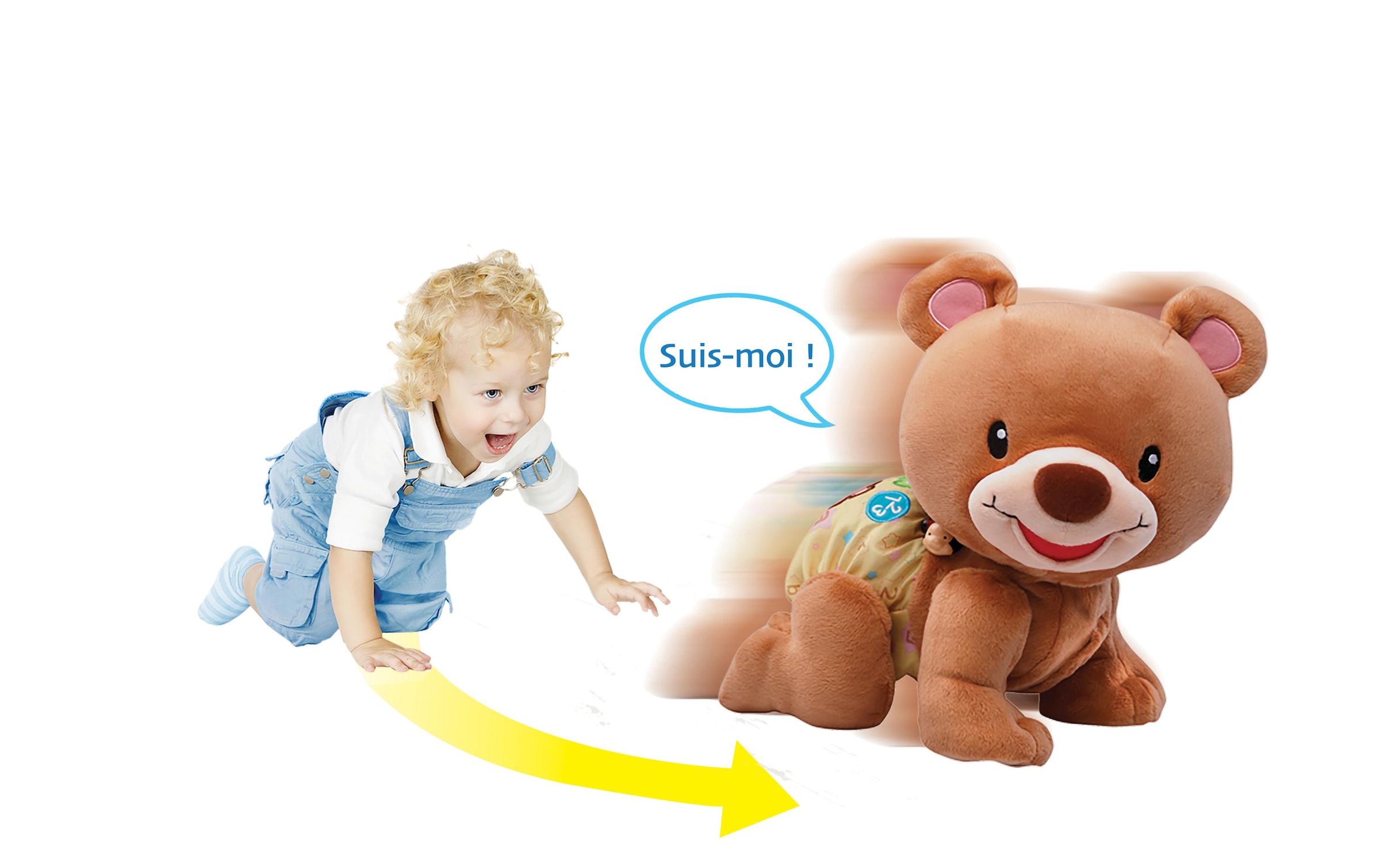 Vtech® Lernspielzeug »Ourson suis moi Interaktiv, Französisch, inkl. 3x AA«