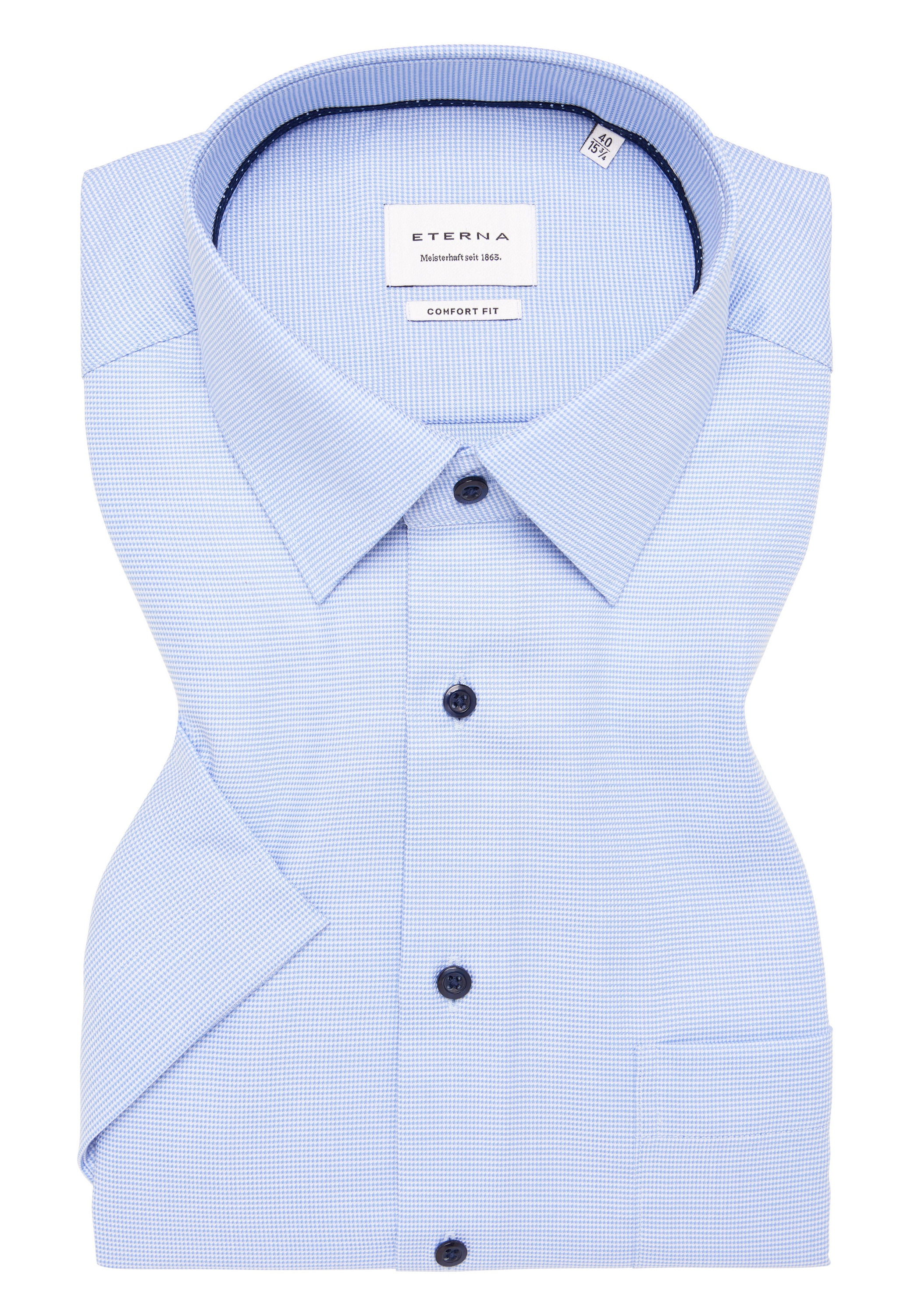 Eterna Kurzarmhemd »COMFORT FIT«, NON IRON (bügelfrei)