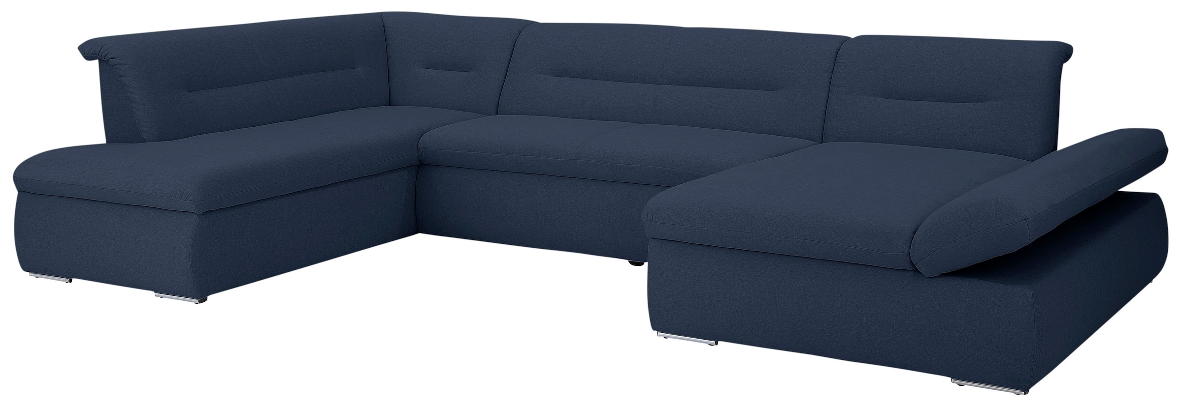 INOSIGN Wohnlandschaft »Avesa U-Form«, Wahlweise mit Armteilverstellung und Bettfunktion, B/T/H: 355/216/80cm