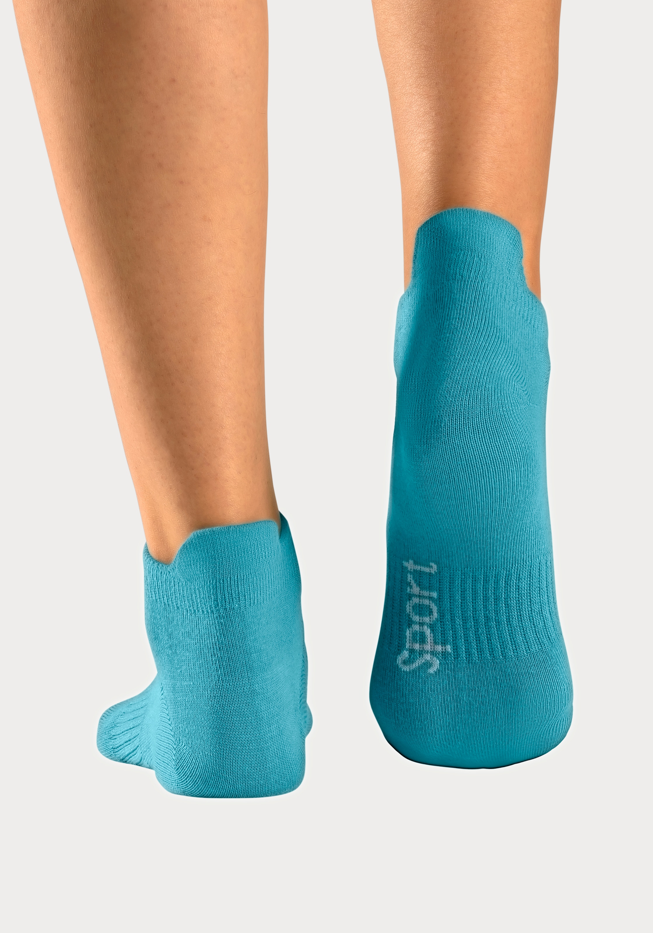 Bench. Chaussettes de baskets Packung, 6 cuis tlg. mit feiner Mesh Konstruktion und Mittelfussgummi