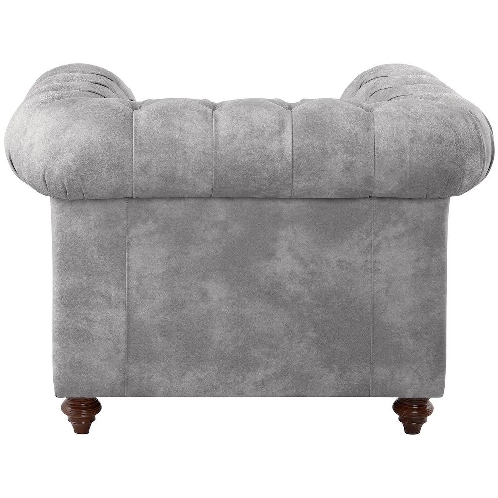 Home affaire Sessel »Chesterfield B/T/H: 105/69/74 cm«