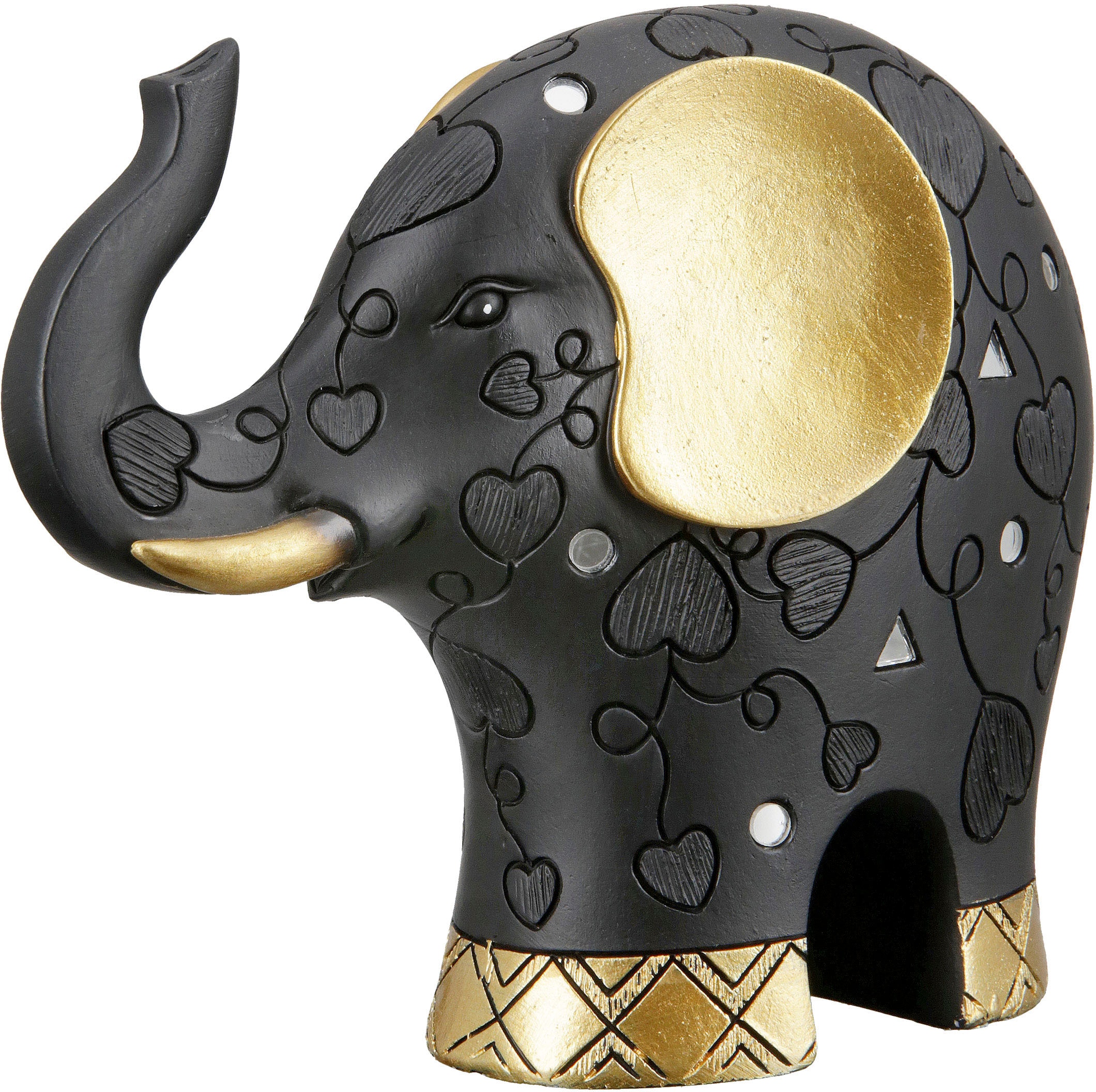 Image of GILDE Tierfigur "Elefant Ajok"