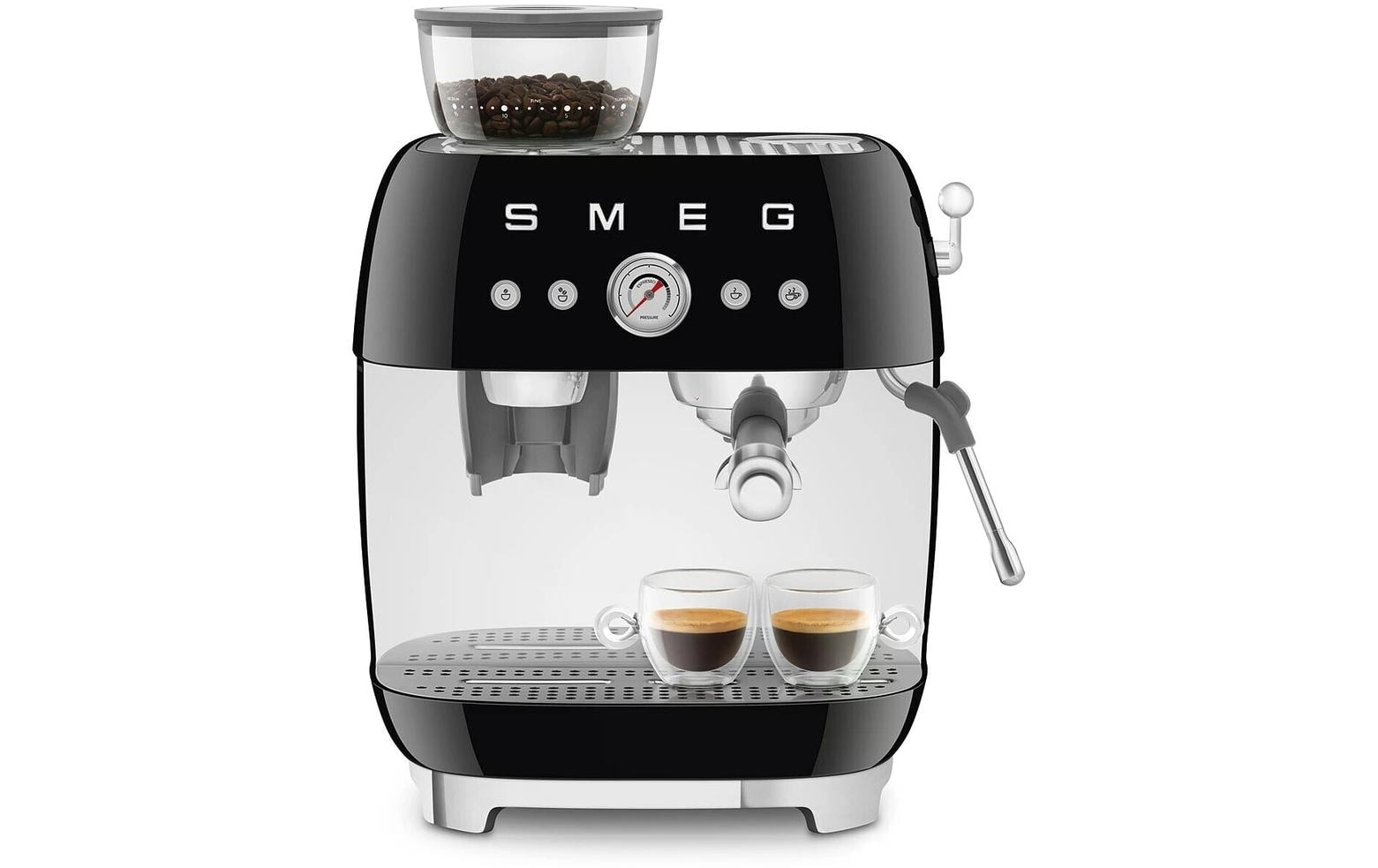 Smeg Machine à café à porte-filtre »50's Style«