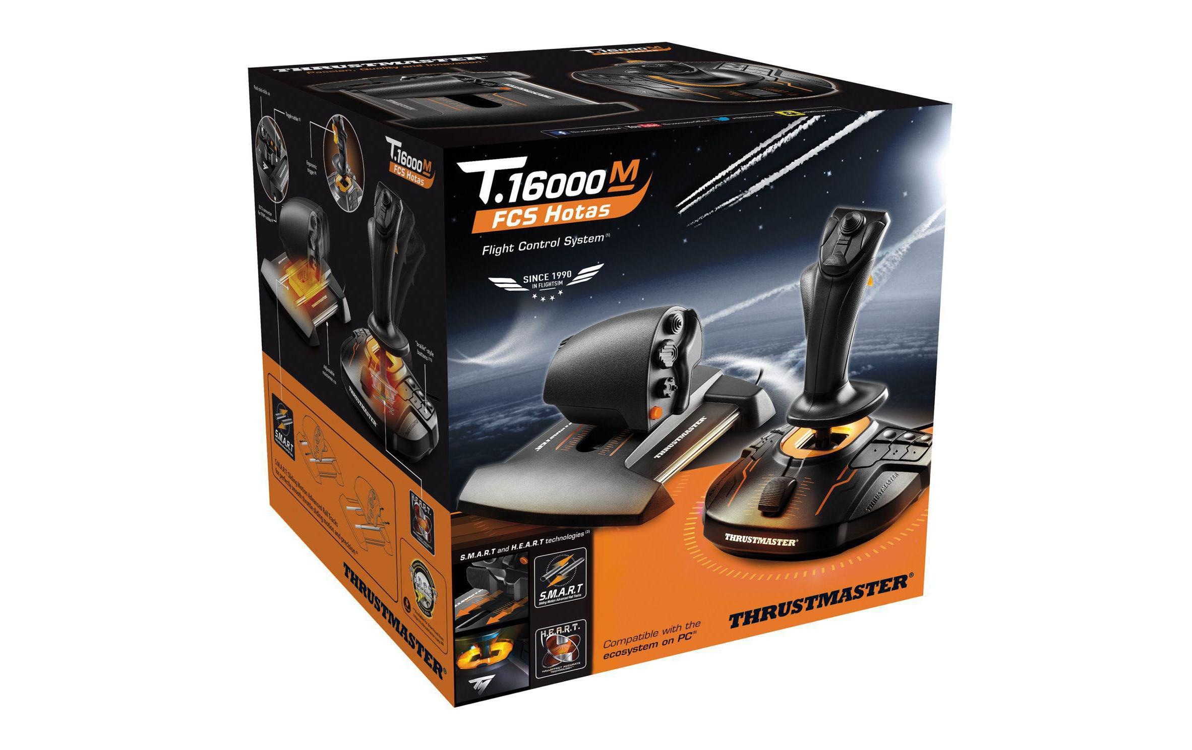 Thrustmaster Joystick »T.16000M FCS Hotas + Dual Throttle«