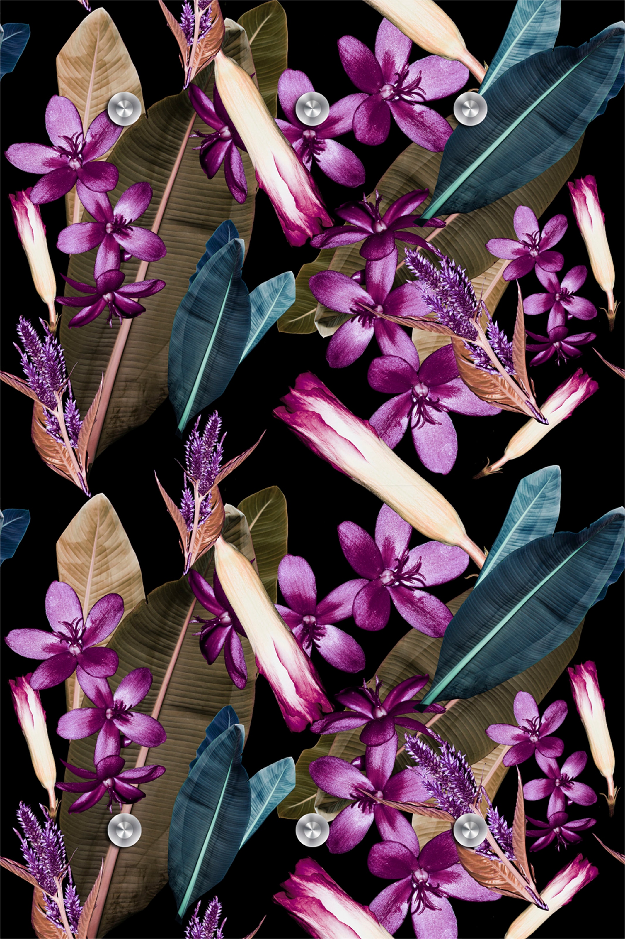 queence Garderobenleiste »Blumen«