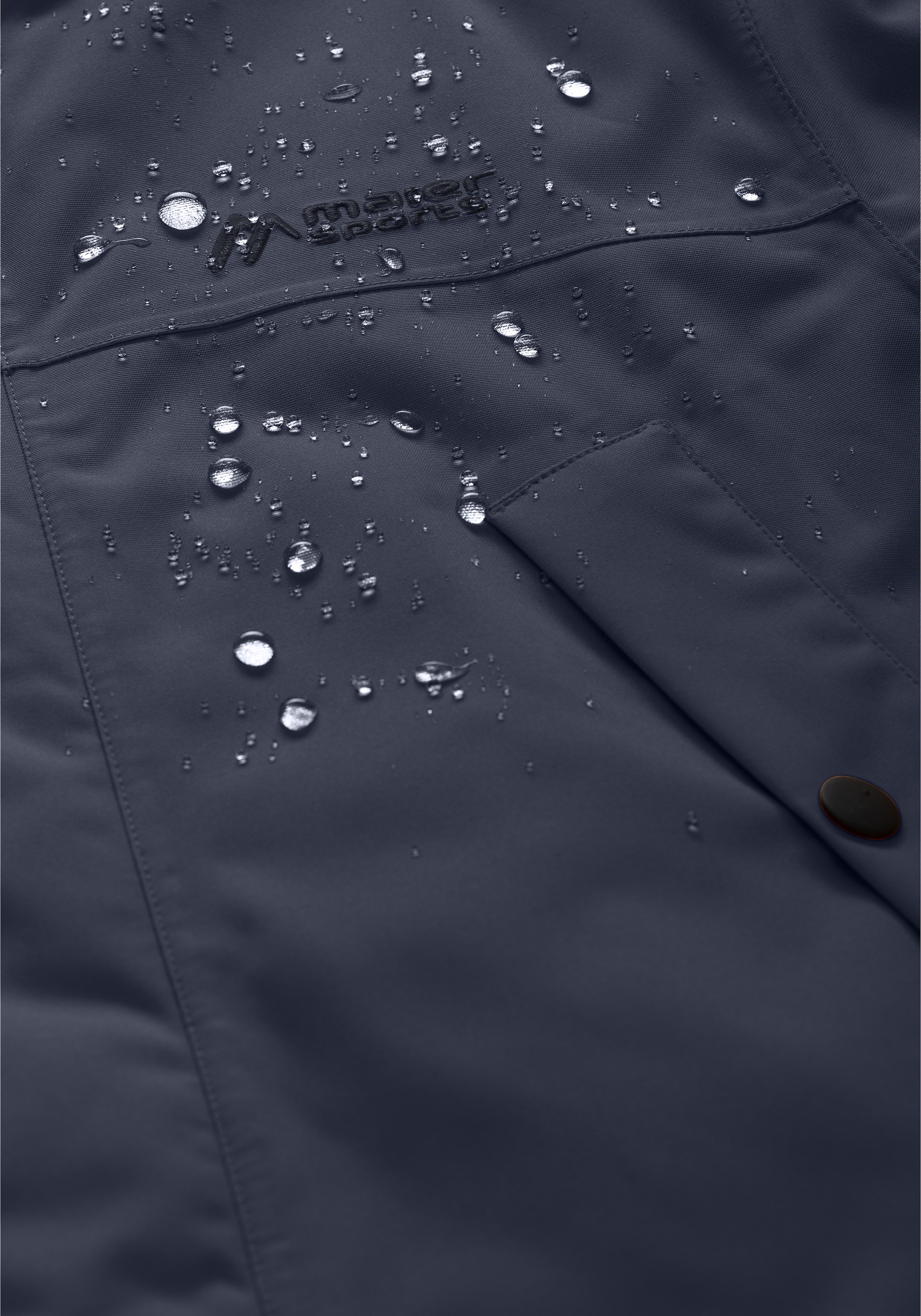 Maier Sports Veste fonctionnelle »SENNE« Herren Outdoor-Jacke, wind/wasserdicht, 6 geräumige Taschen