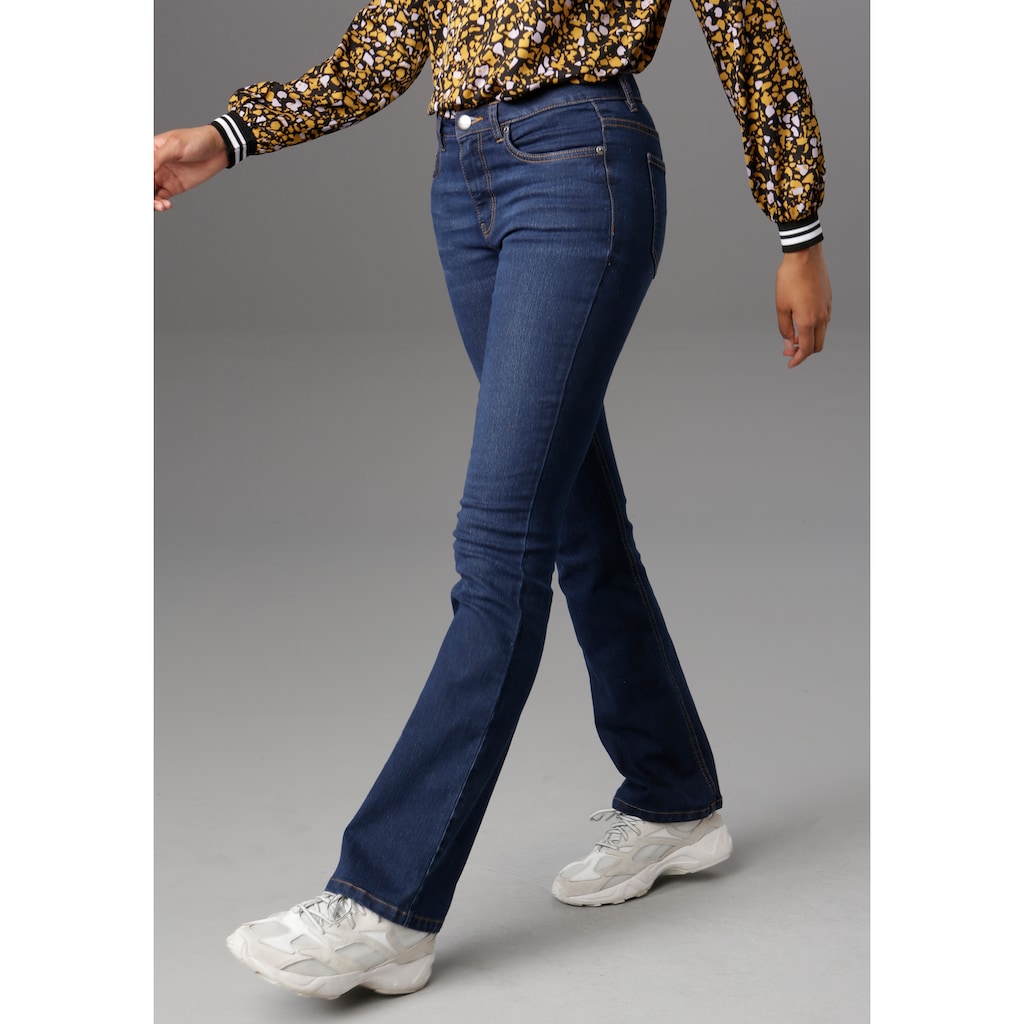 Aniston CASUAL Bootcut-Jeans, regular waist