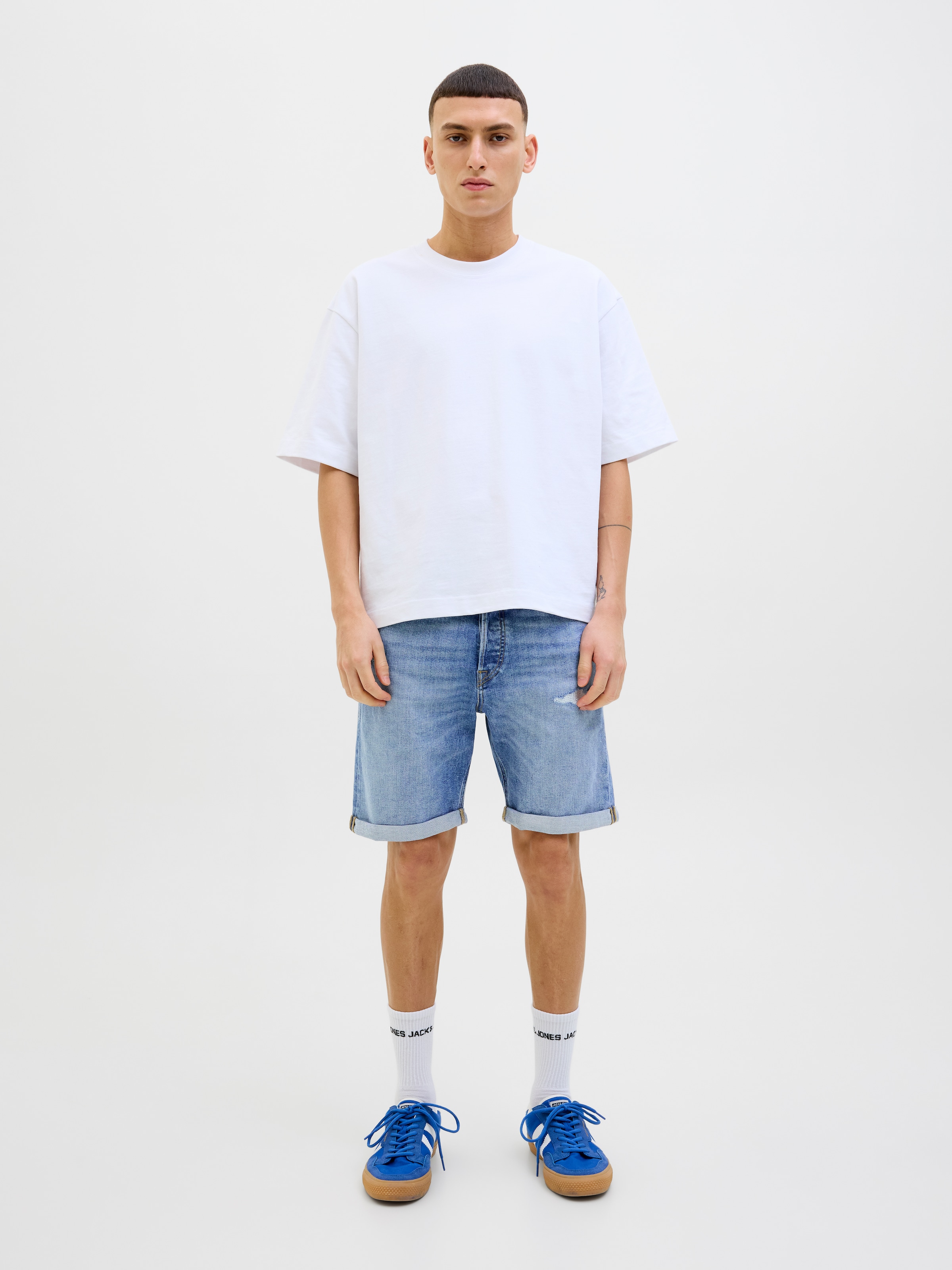 Jack & Jones Shorts »JJIRICK JJIORIGINAL SHORTS AM 360 SN«, im Five-Pocket Style