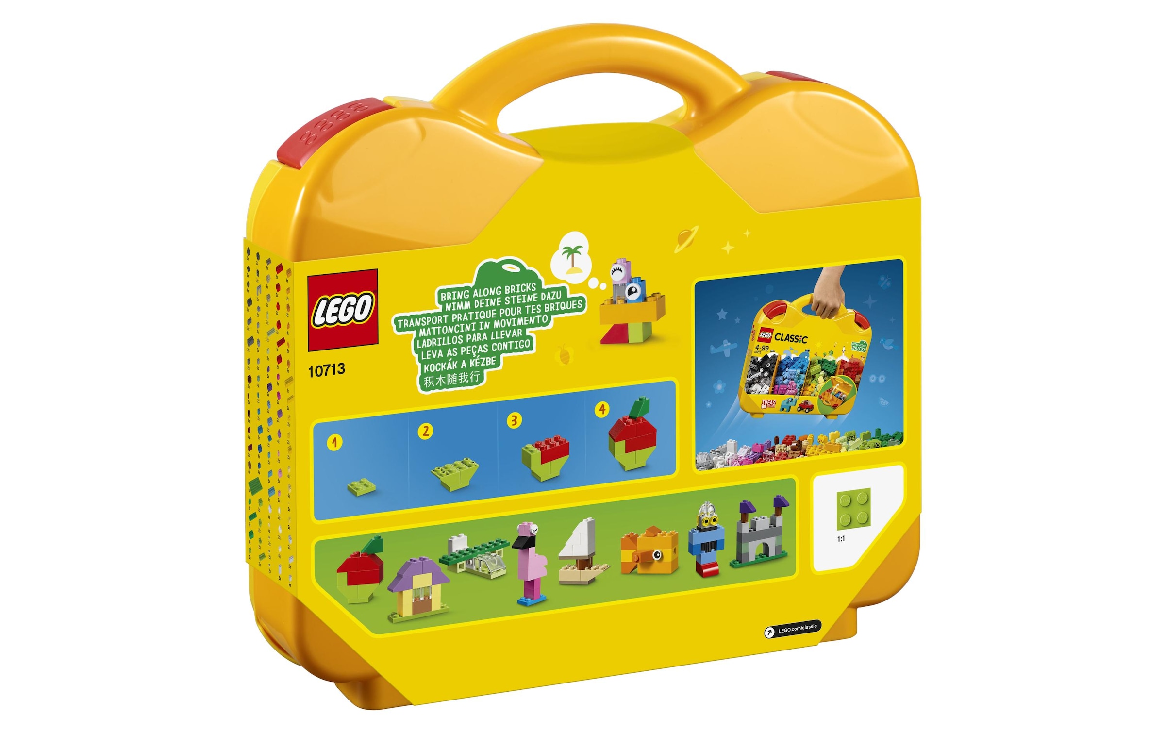 LEGO® Konstruktionsspielsteine »Bausteine Starterkoffer«