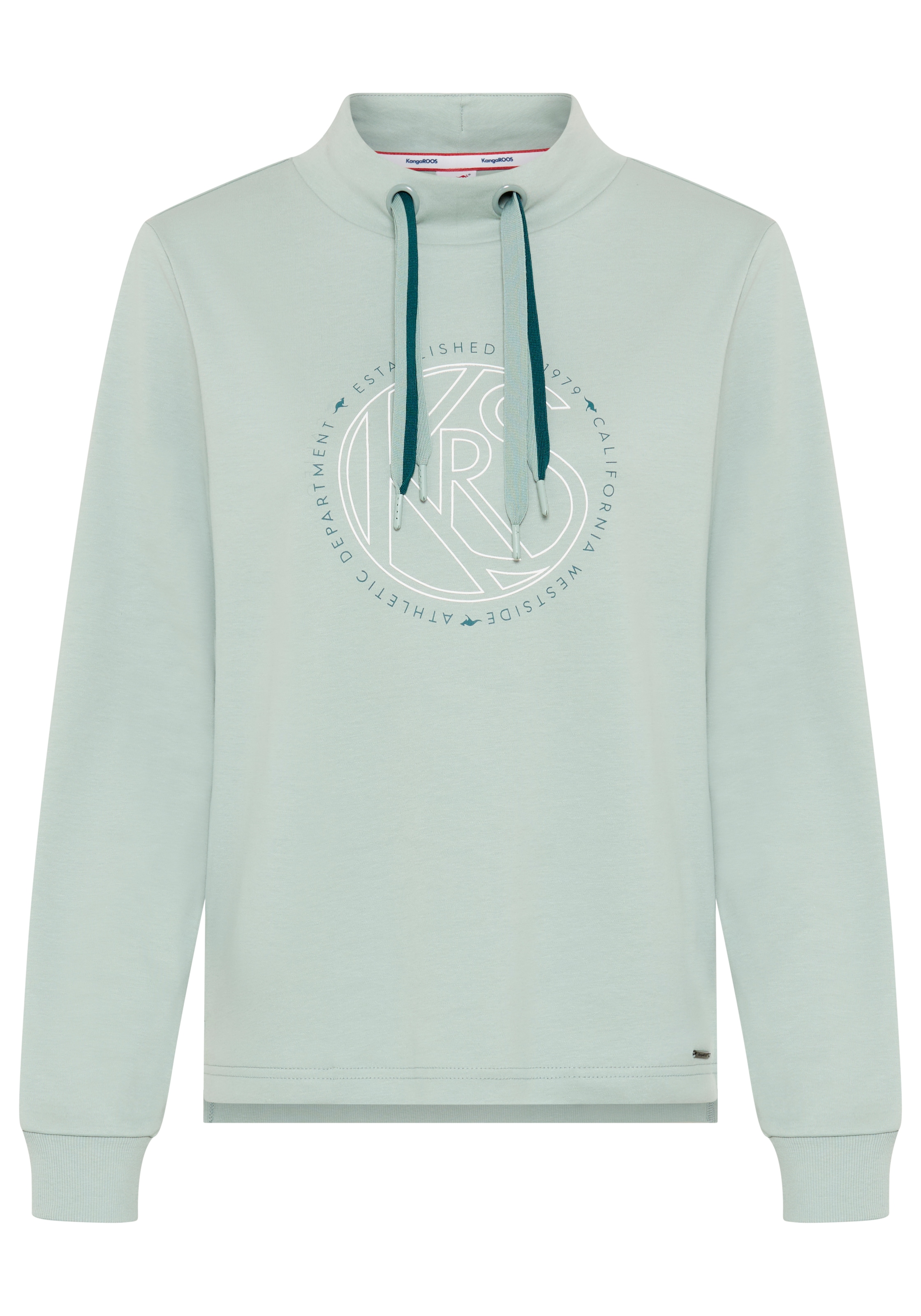 KangaROOS Sweat-shirt , mit Stehkragen und Frontdruck
