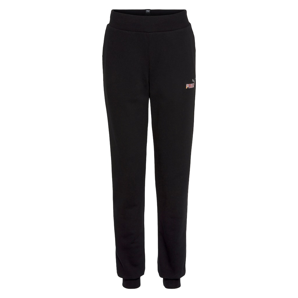 PUMA Jogginghose »ESS+ Bloom Sweatpants TR cl G«