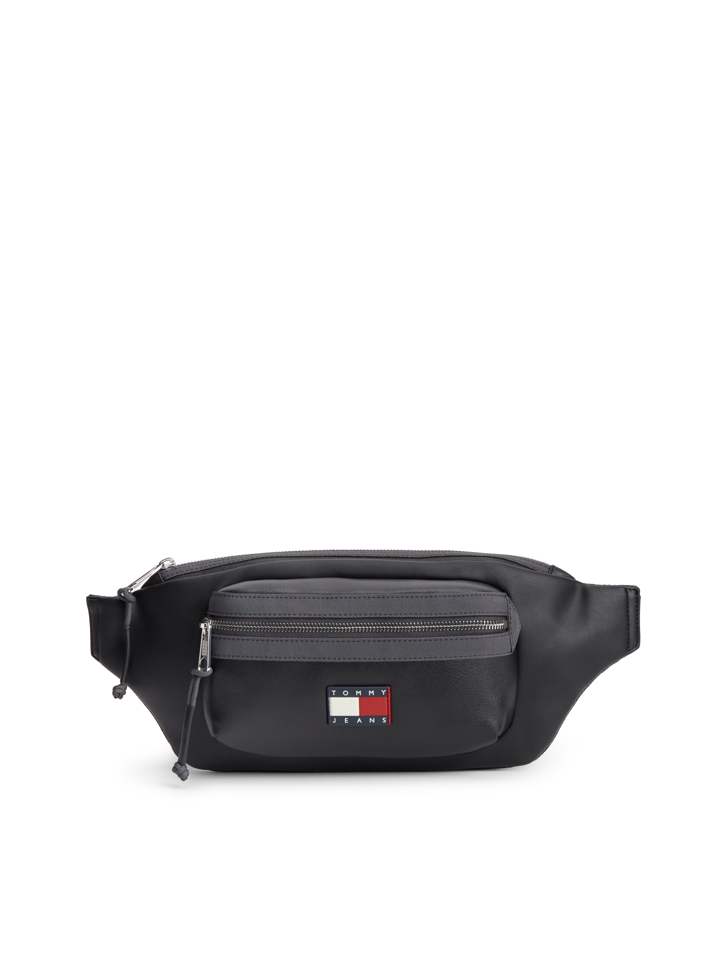 Image of Tommy Jeans Bauchtasche "TJM ELEVATED PU BUMBAG" Unisex Gürteltasche, Crossbody Bag mit Logo-Aufnäher