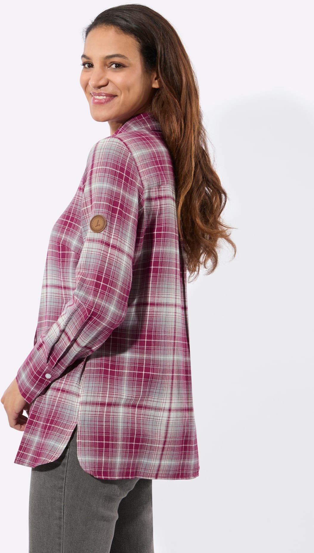 Casual Looks Blouse en flanelle