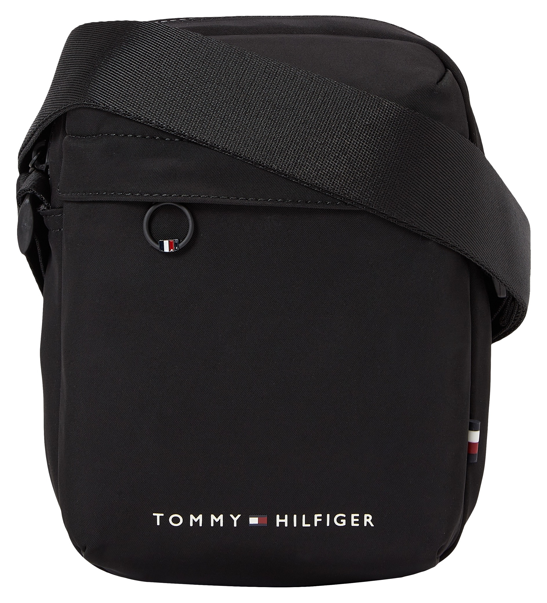 Tommy Hilfiger Mini Bag »TH SKYLINE MINI REPORTER«, Herrenschultertasche Tasche Herren Recycelte Materialien