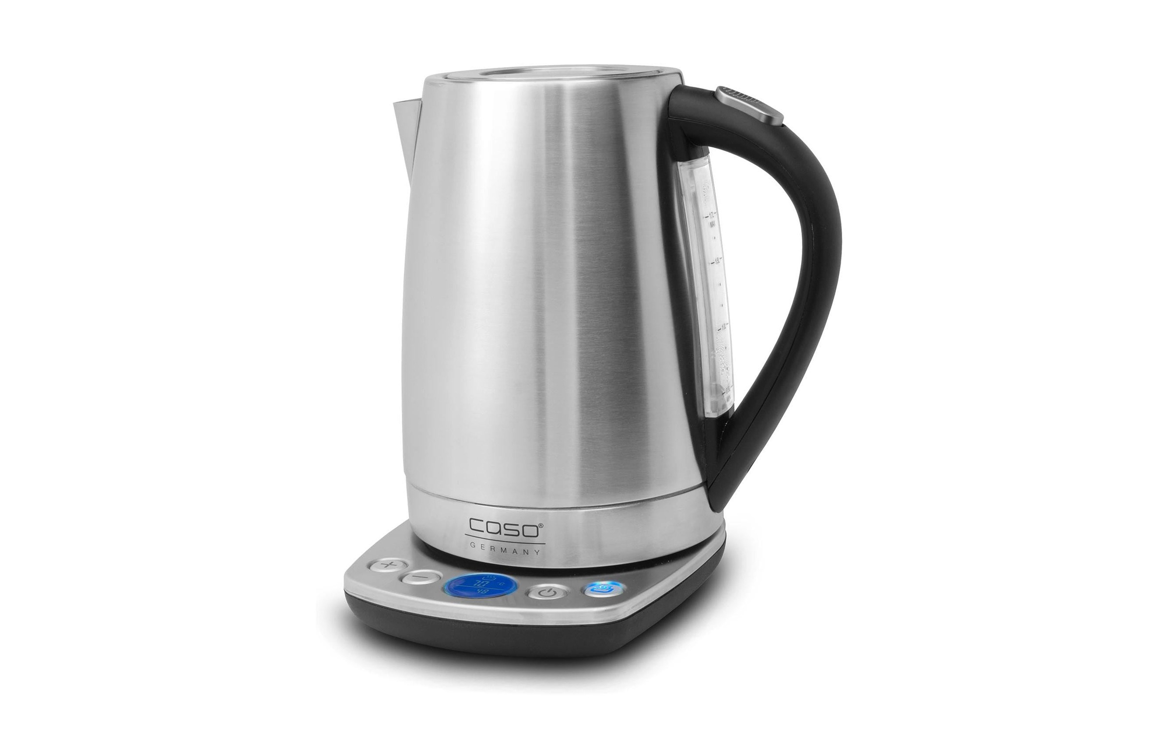 Image of Caso Wasserkocher "Wasserkocher WK 2200 Edelstahl 1.7 l 2000 W Schwarz/Silber"