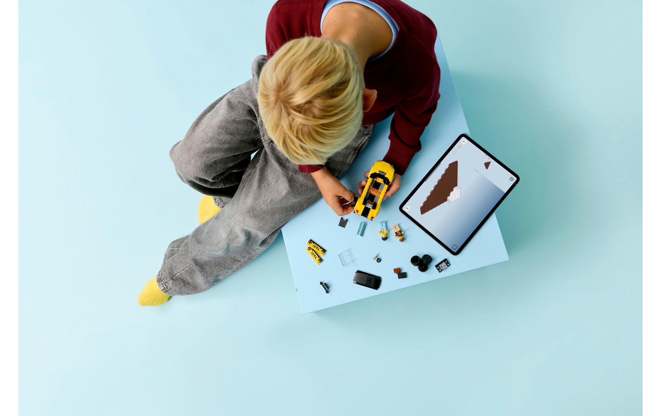   Konstruktionsspielsteine »City Gelbes Taxi 60487« Kategorie: Fahrzeug