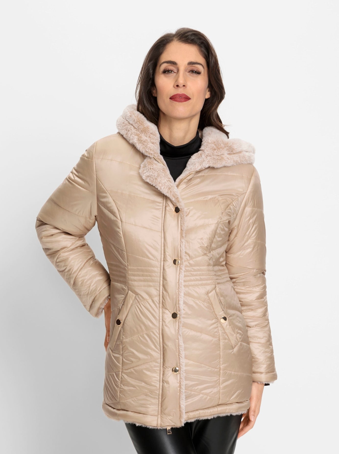 heine Wendejacke, mit Kapuze