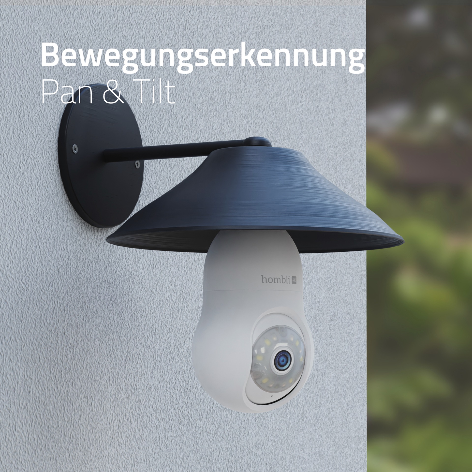 Hombli Überwachungskamera »Bulb Cam 4K« Aussenbereich