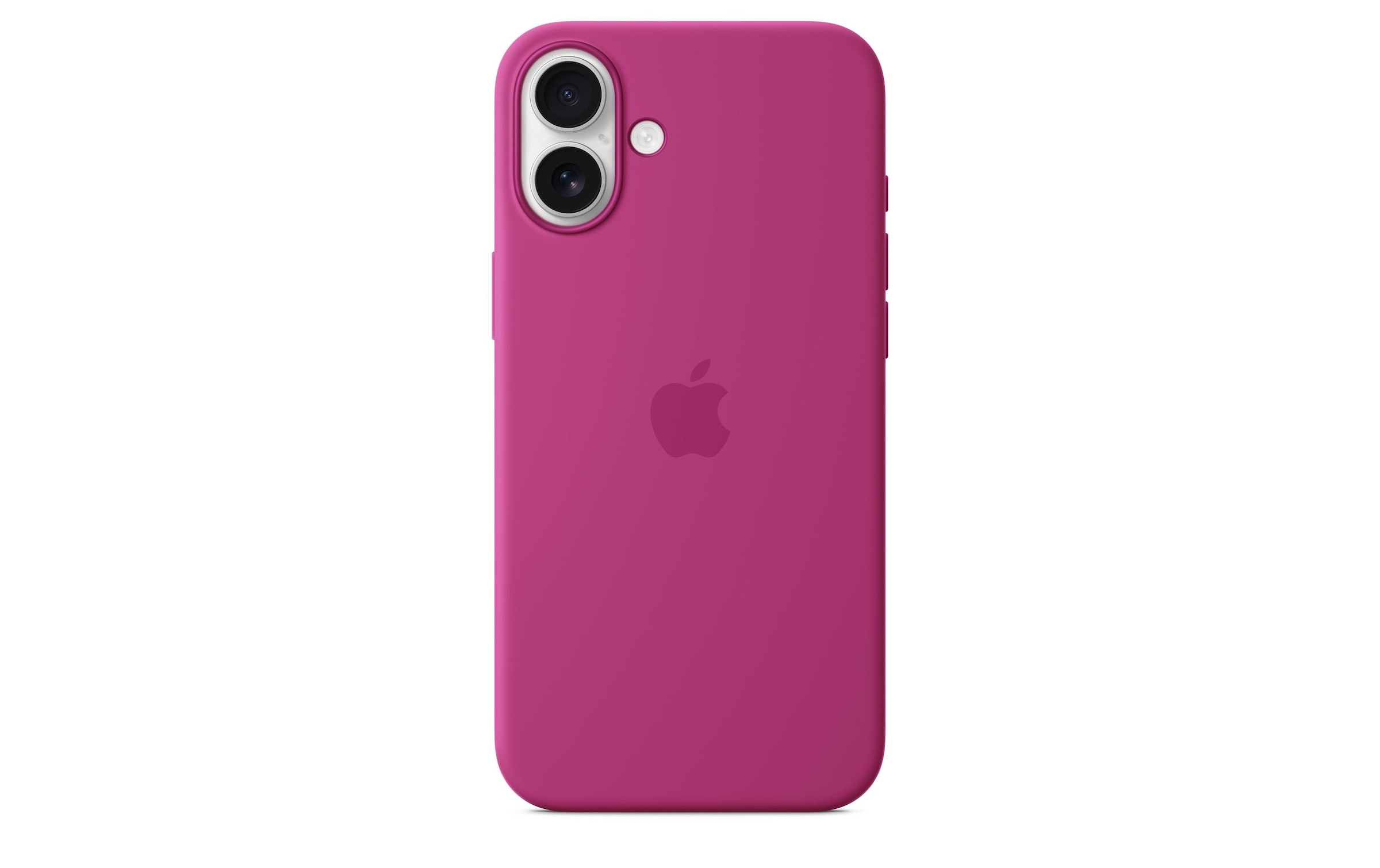 Smartphone Silikon Case mit MagSafe, iPhone 16 Plus, Fuchsia