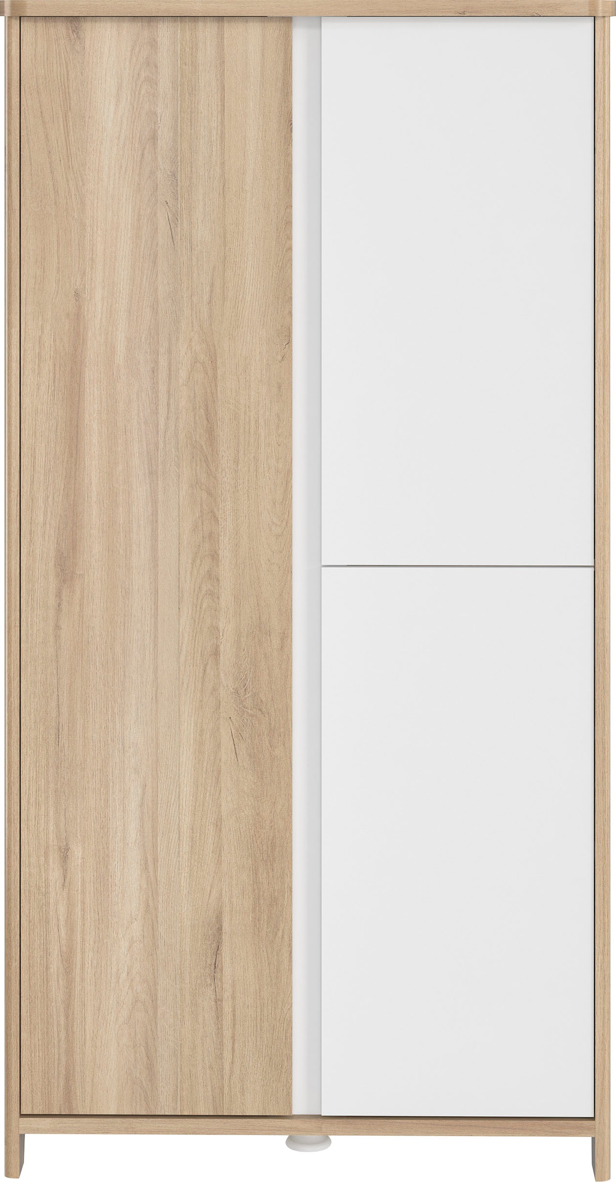 Galipette sacha armoire 3 portes finition chene 98x57x185cm