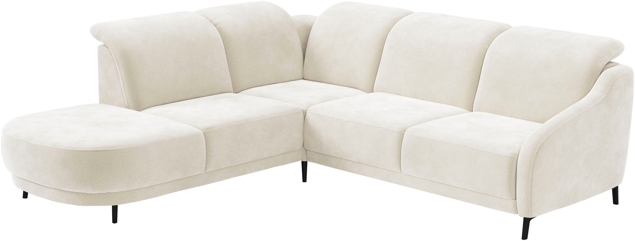 sit&more Canapé d'angle »Blues L-Form« au choix avec table rabattable et USB