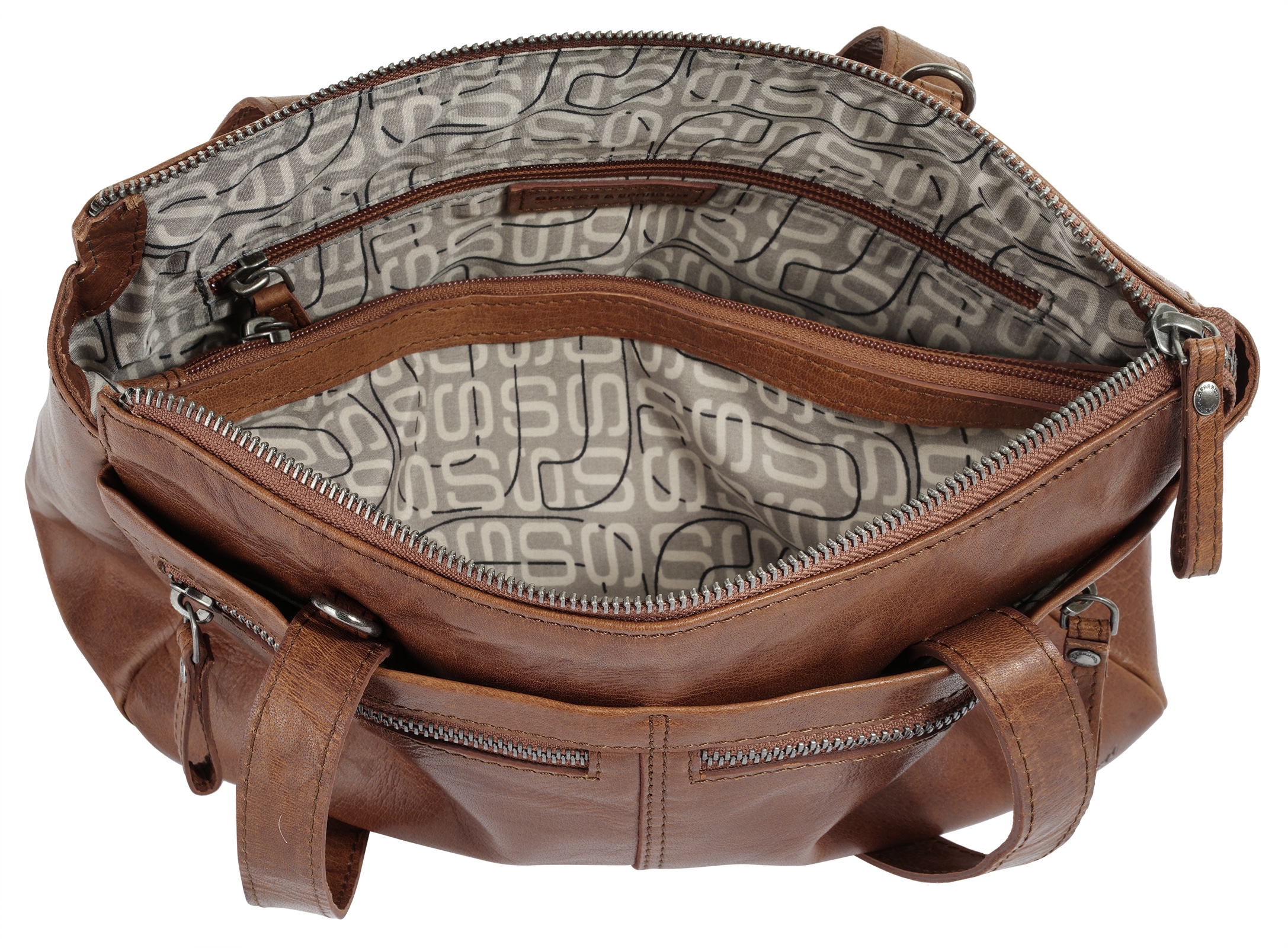 Spikes & Sparrow Henkeltasche echt Leder