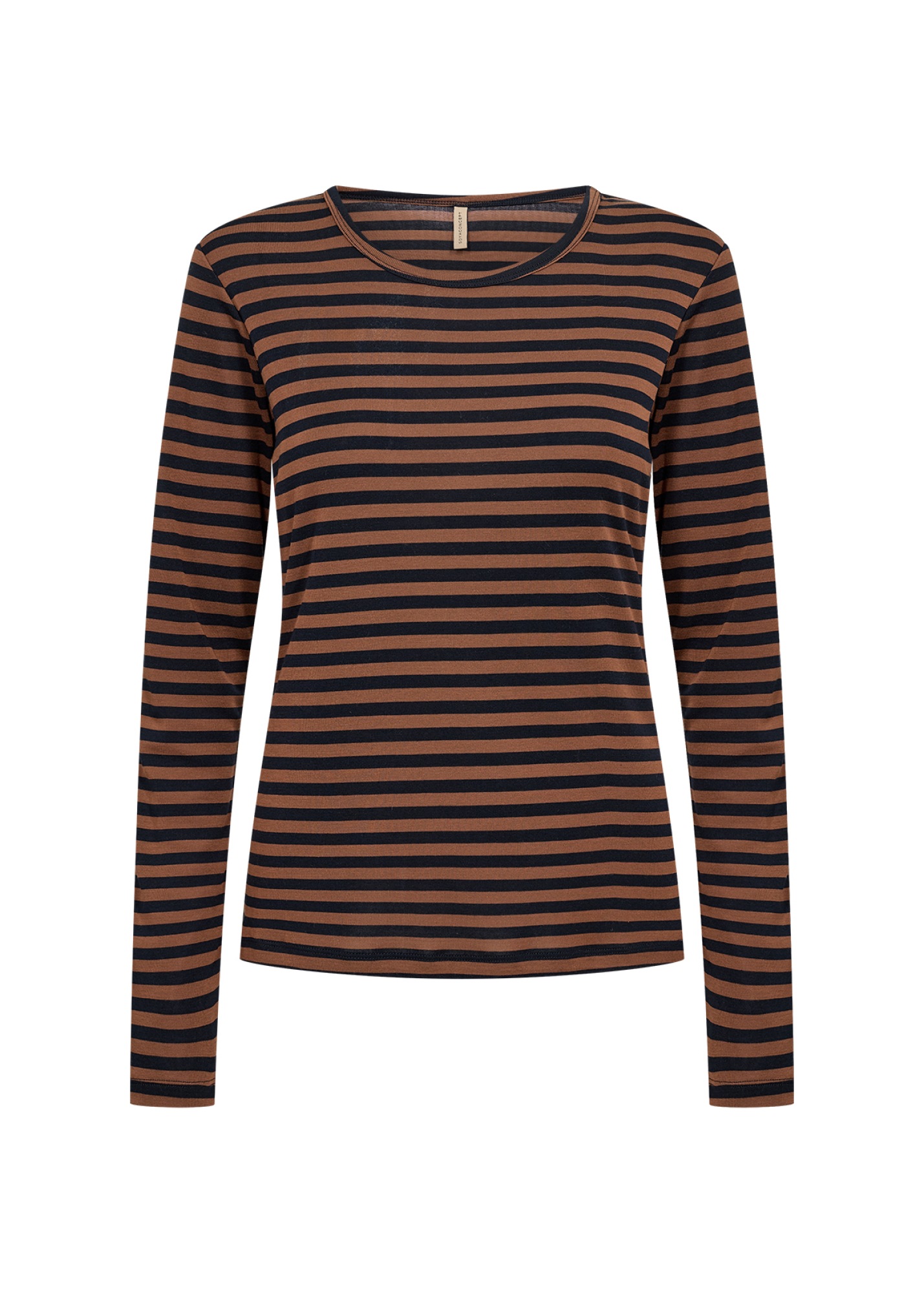soyaconcept Langarmshirt »SC-HELLE YD 1« Materialmix
