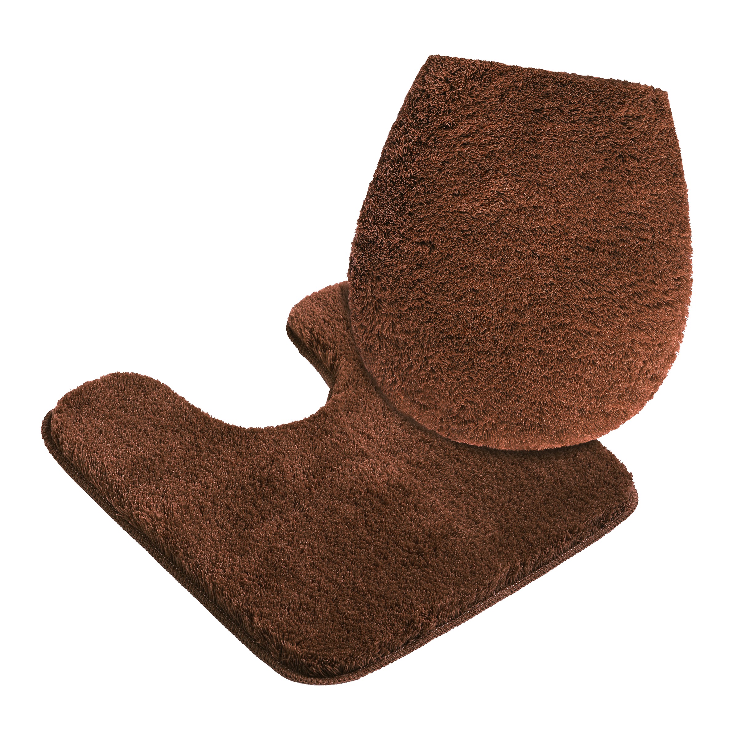 my home Badematte »Merida, Badvorleger, Badezimmer Teppich«, rutschhemmend beschichtet, fussbodenheizungsgeeignet-schnell trocknend-strapazierfähig, Badteppich, Uni Farben, rechteckig, rund & als 2-tlg. Set erhältlich